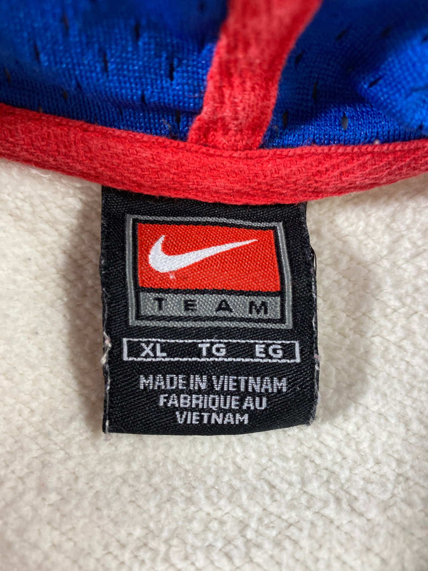 00’ NIKE SIXERS Size XL Vintage NBA Hoodie Sweat-Shirt  / 6426