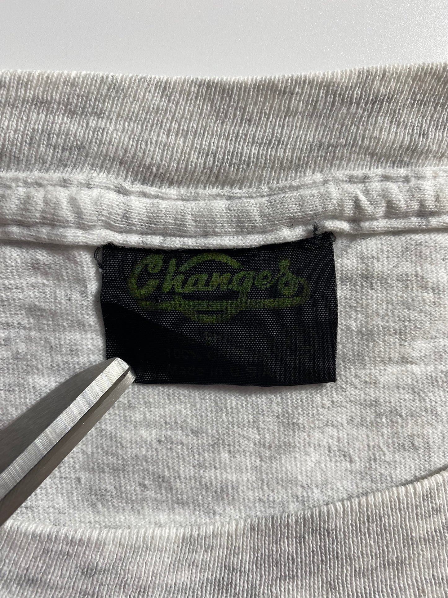 1991 The Ren & Stimpy Show Made in USA Size XL Vintage T-Shirt / K1608