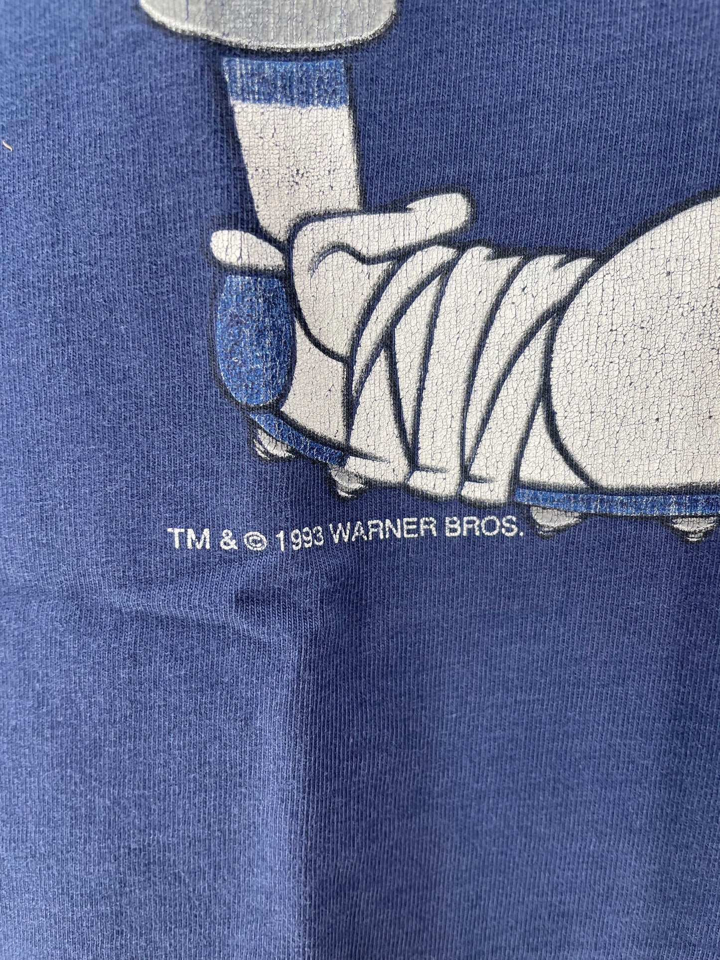 1993 LOONEY TUNES BUGS BUNNY x MARTIN Size No tag (Approx.XXL) Long sleeve T-Shirt / K1682