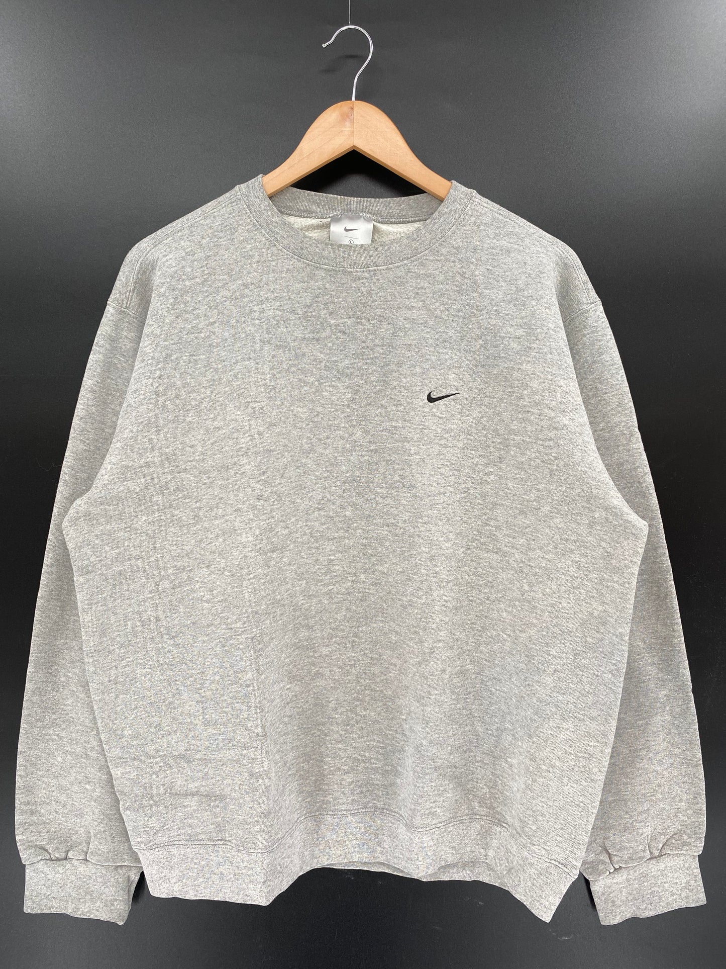 90's NIKE MINI SWOOSH Size L Vintage Sweat-Shirt / K3755