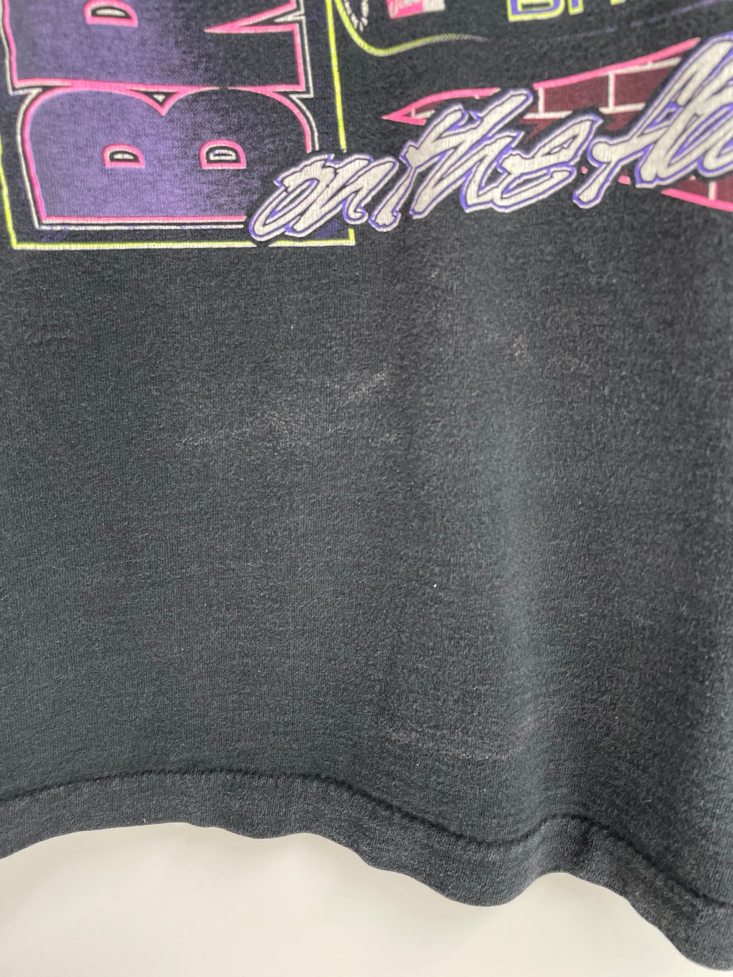 1994' BRICK YARD Made in USA Size L Vintage Racing T-shirt / k434