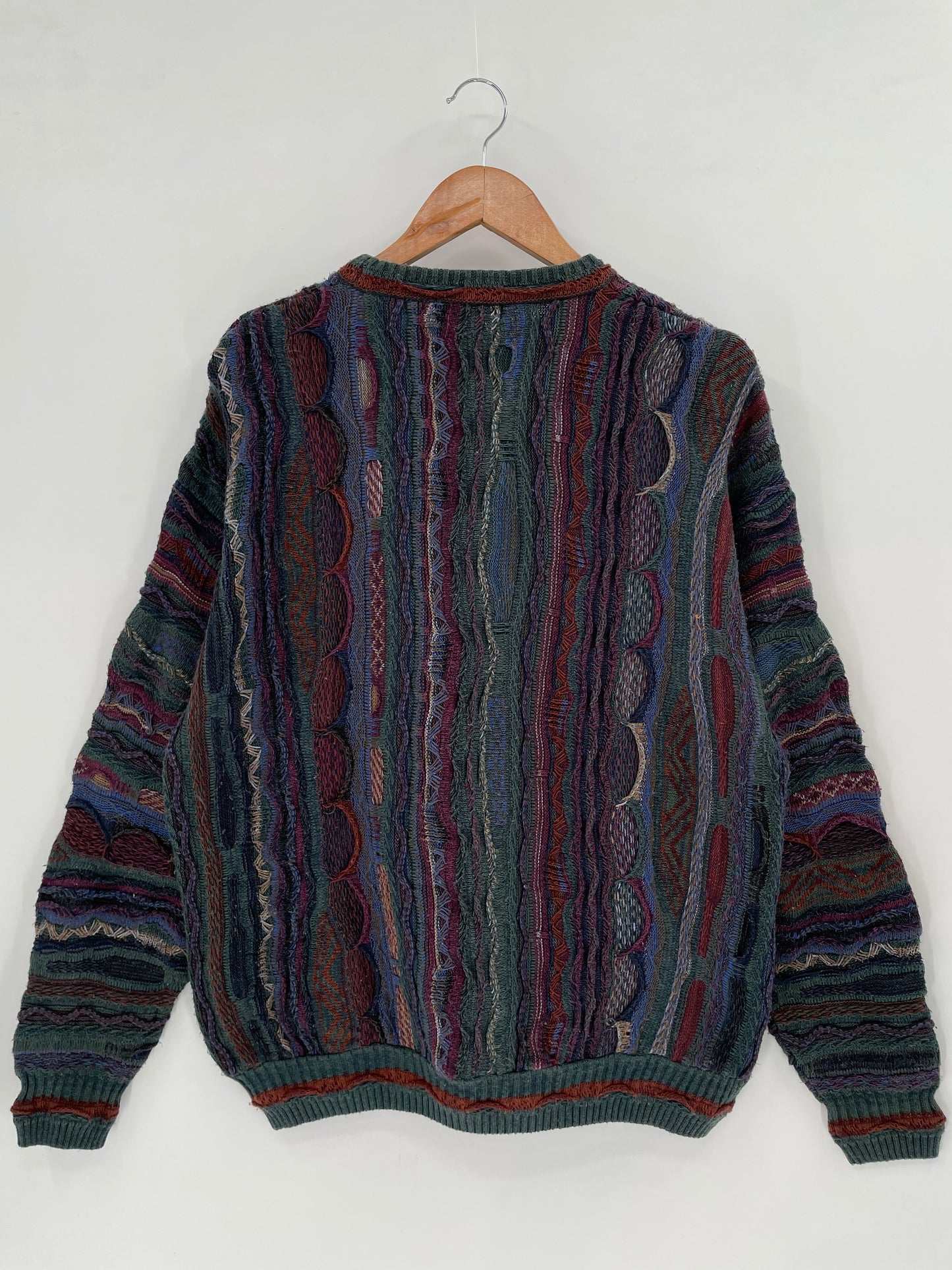 Vintage 3D COOGI- Style Approx. Size L Knit Sweater / K1740