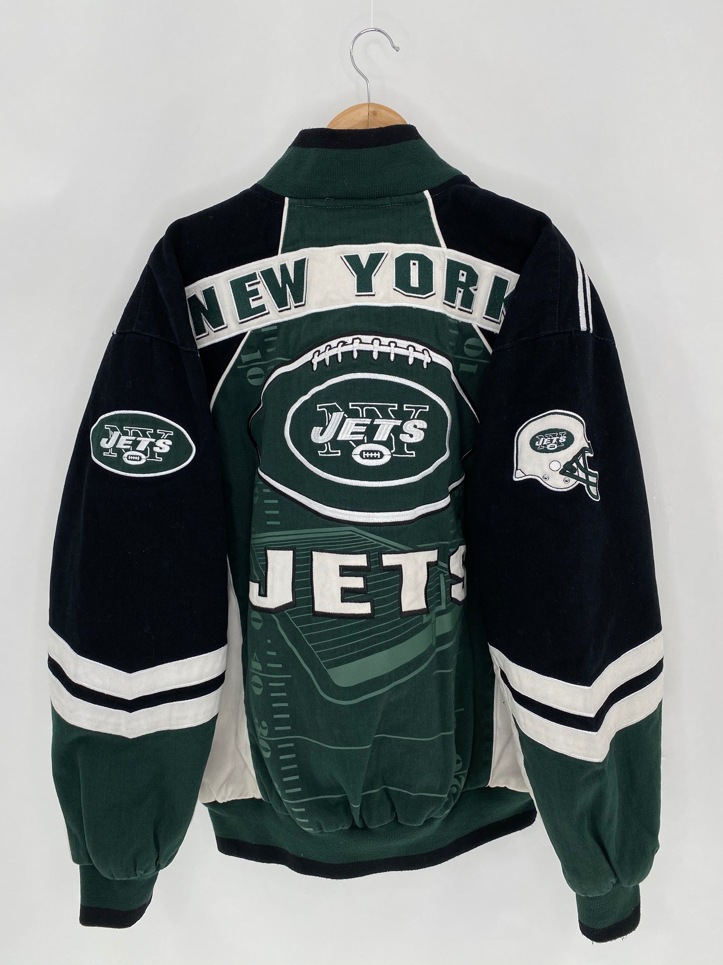 NFL NEW YORK JETS Size XL Vintage NFL Jacket / 6174