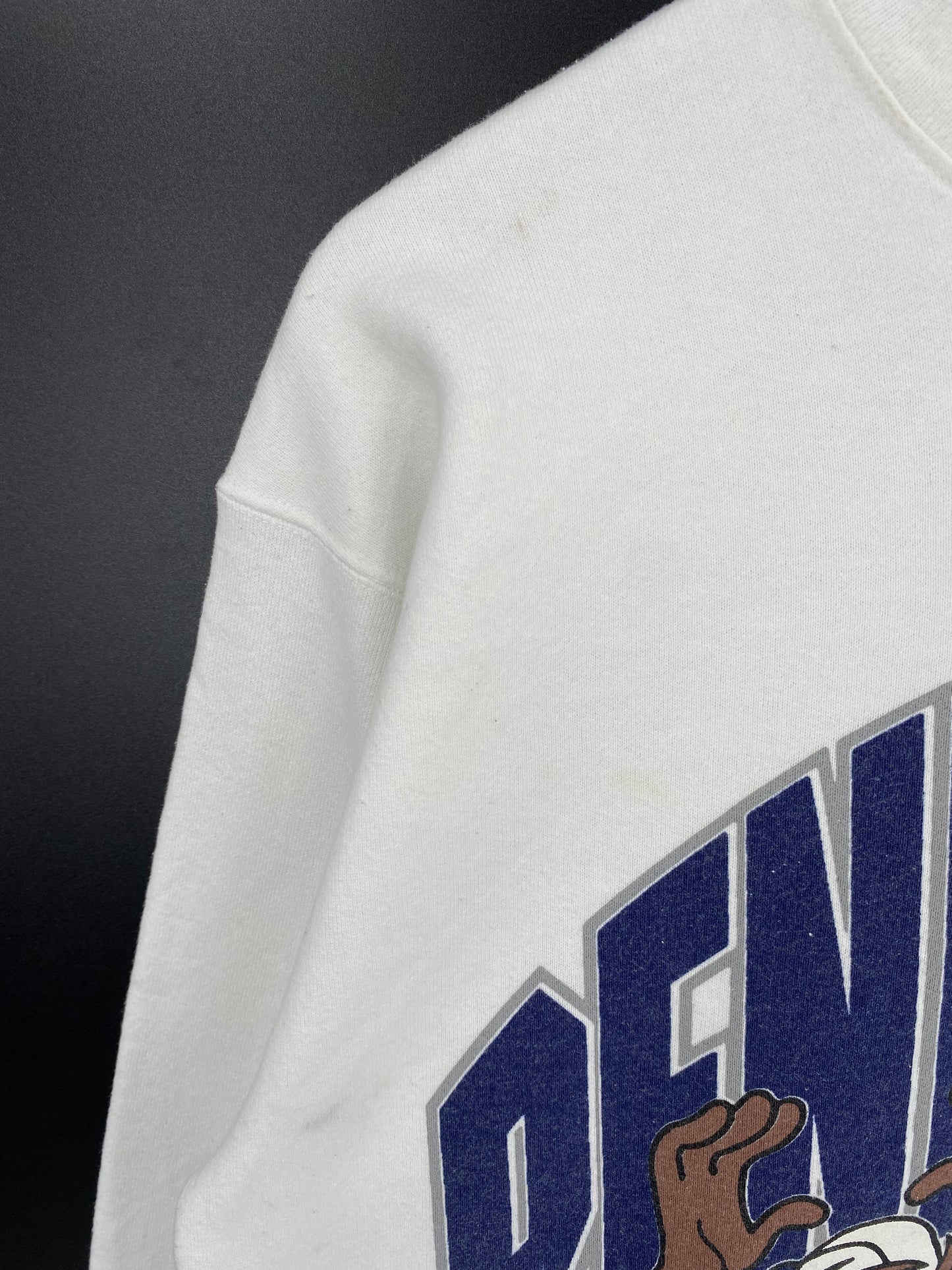 1993 PENN STATE x LOONEY TUNES TAZ BUGS BUNNY Made in USA Size L Vintage College Sweat-shirt / E4741S