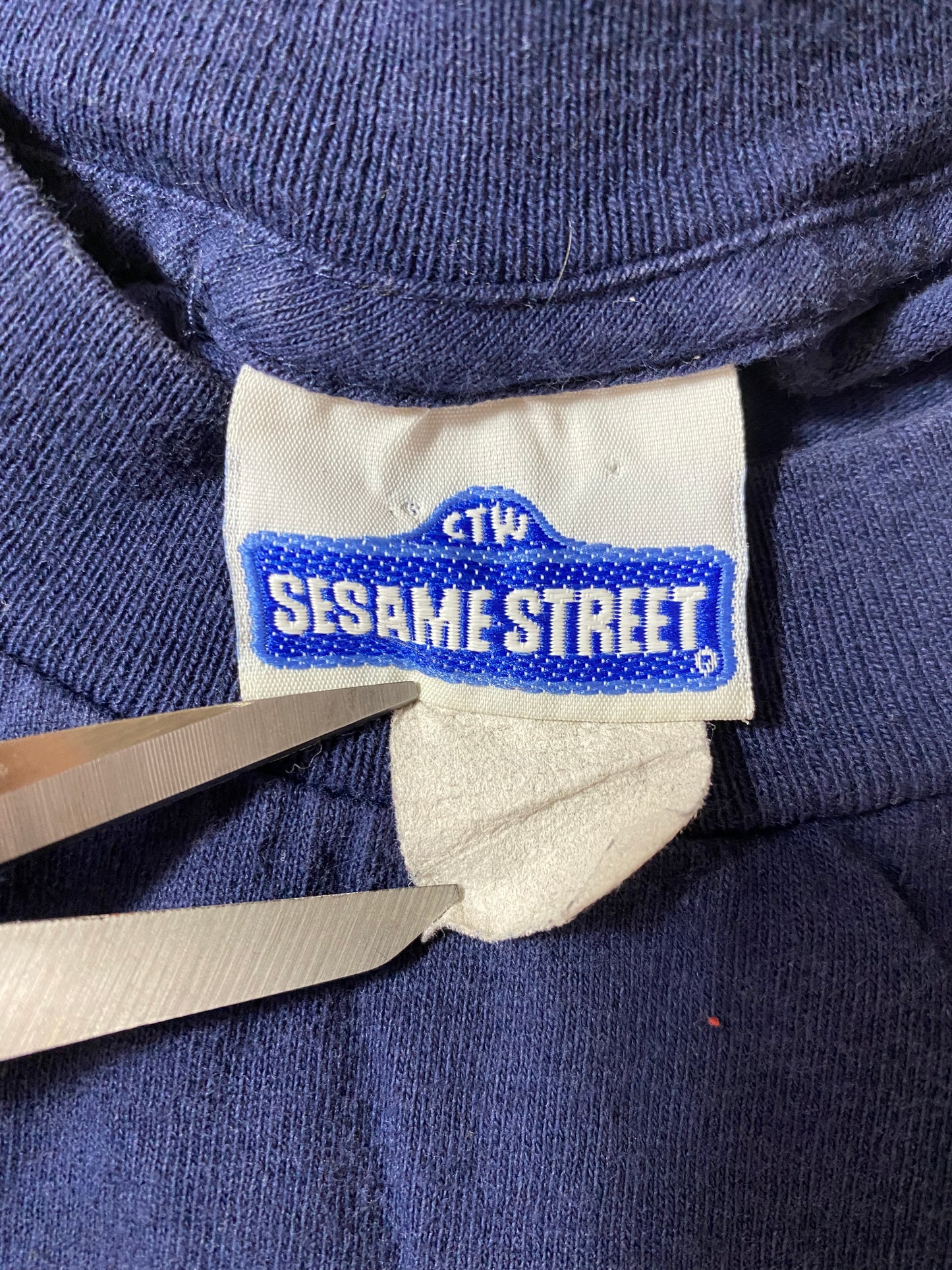 90’s SESAMI STREET ELMO Size Approx.L Vintage T-shirt / K396