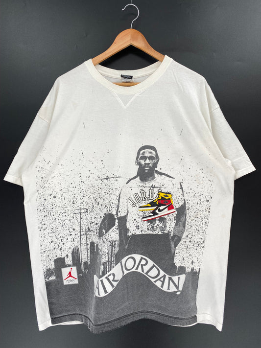 00' NIKE AIR JORDAN Size XL Vintage T-Shirt / A2140