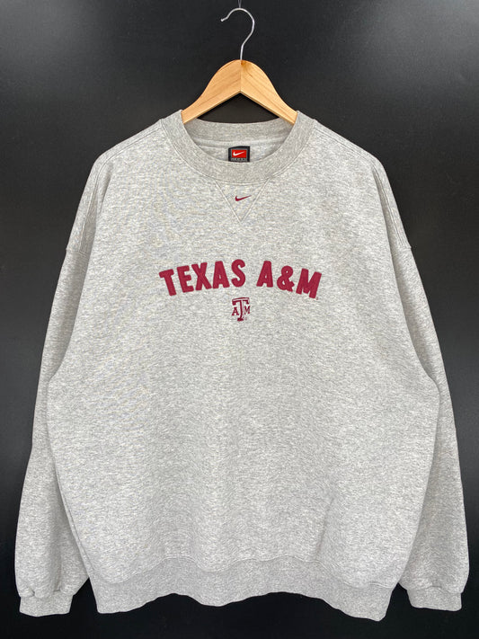 00’ NIKE TEXAS A&M Size XL Vintage Sweat-Shirts / K3005