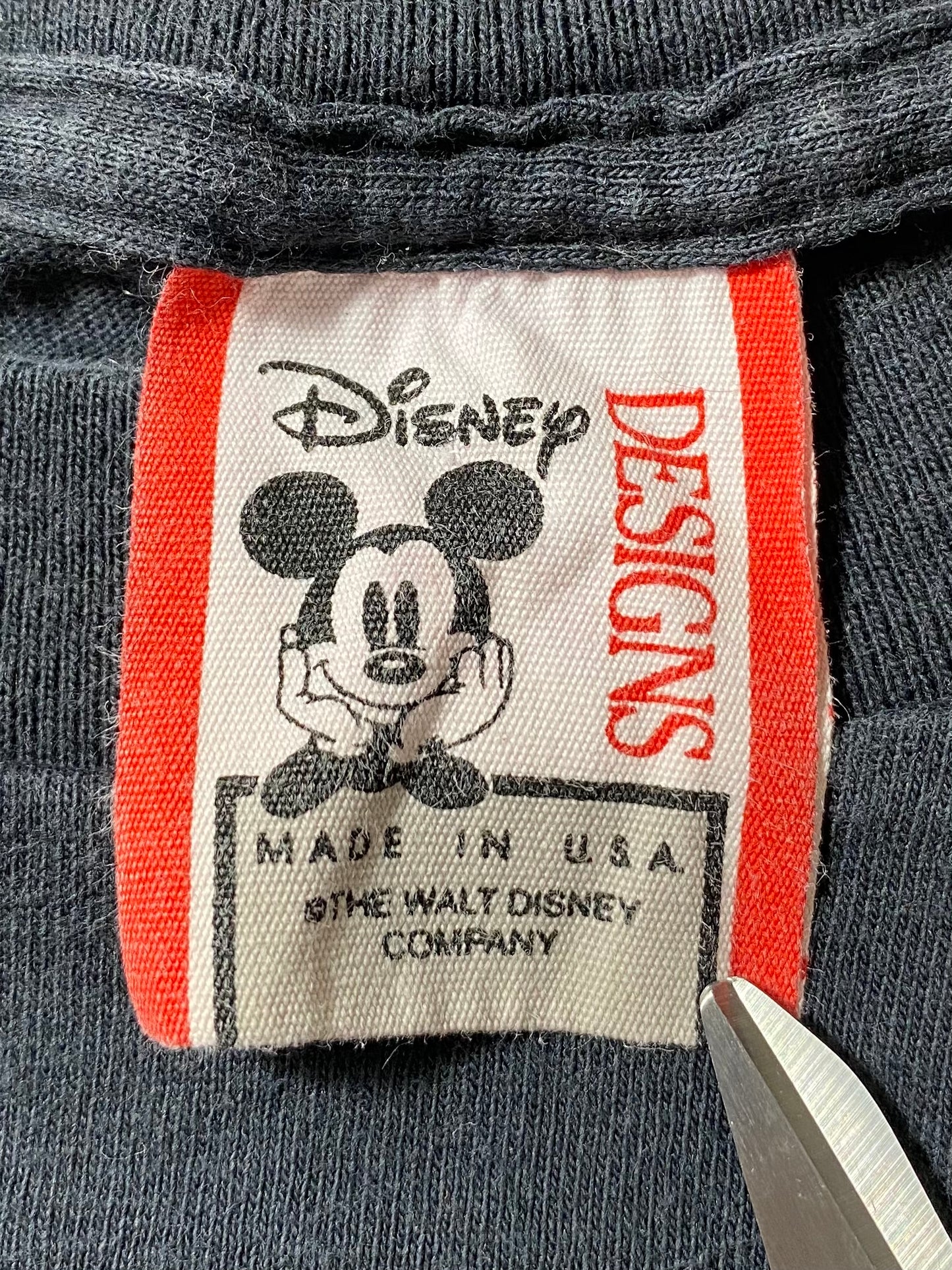 90’s WALT DISNEY WORLD Made in USA Size L Vintage T-Shirt / 8632