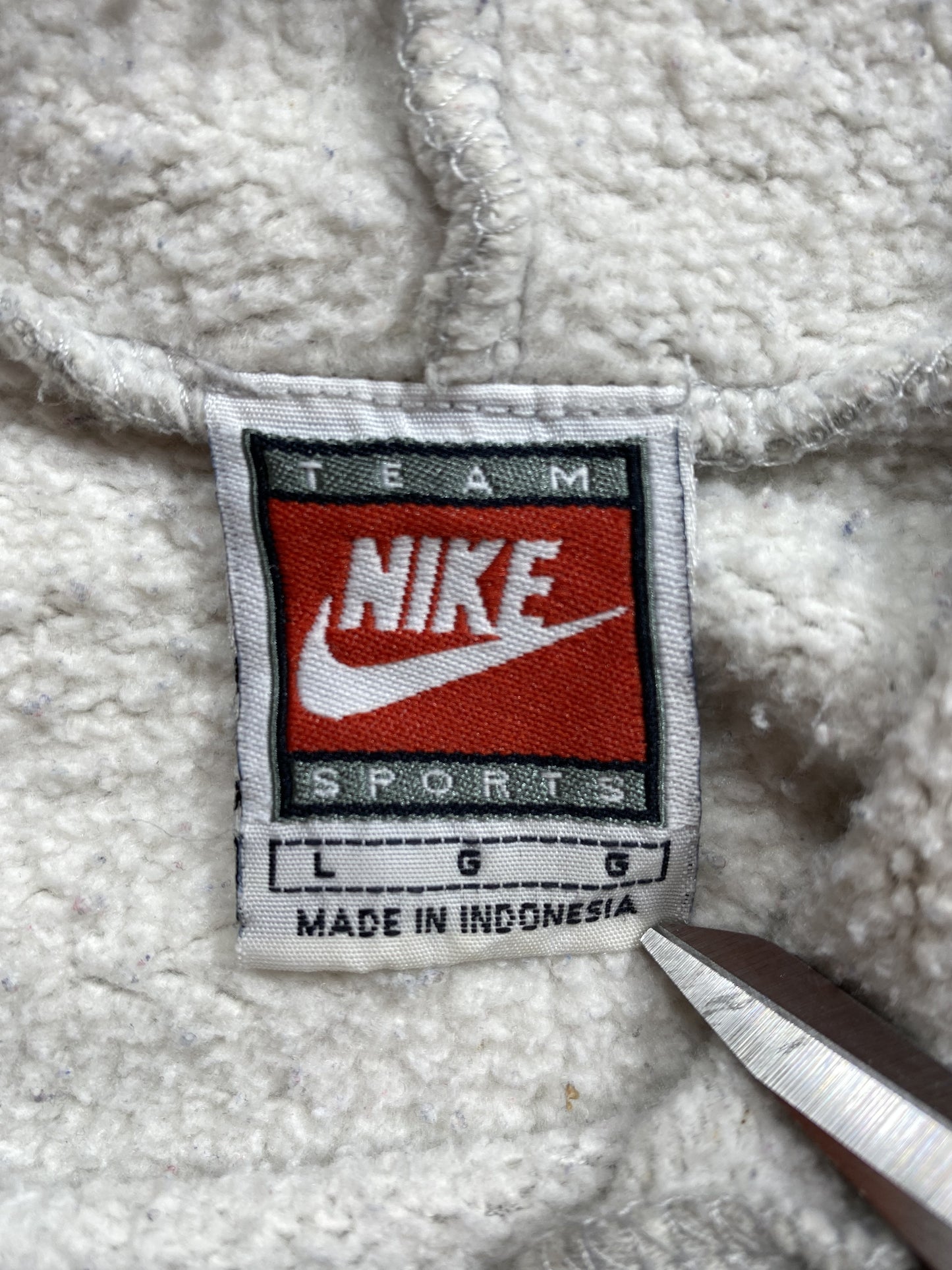 90’s NIKE Size L Vintage Hoodie Sweat-shirt / K5870