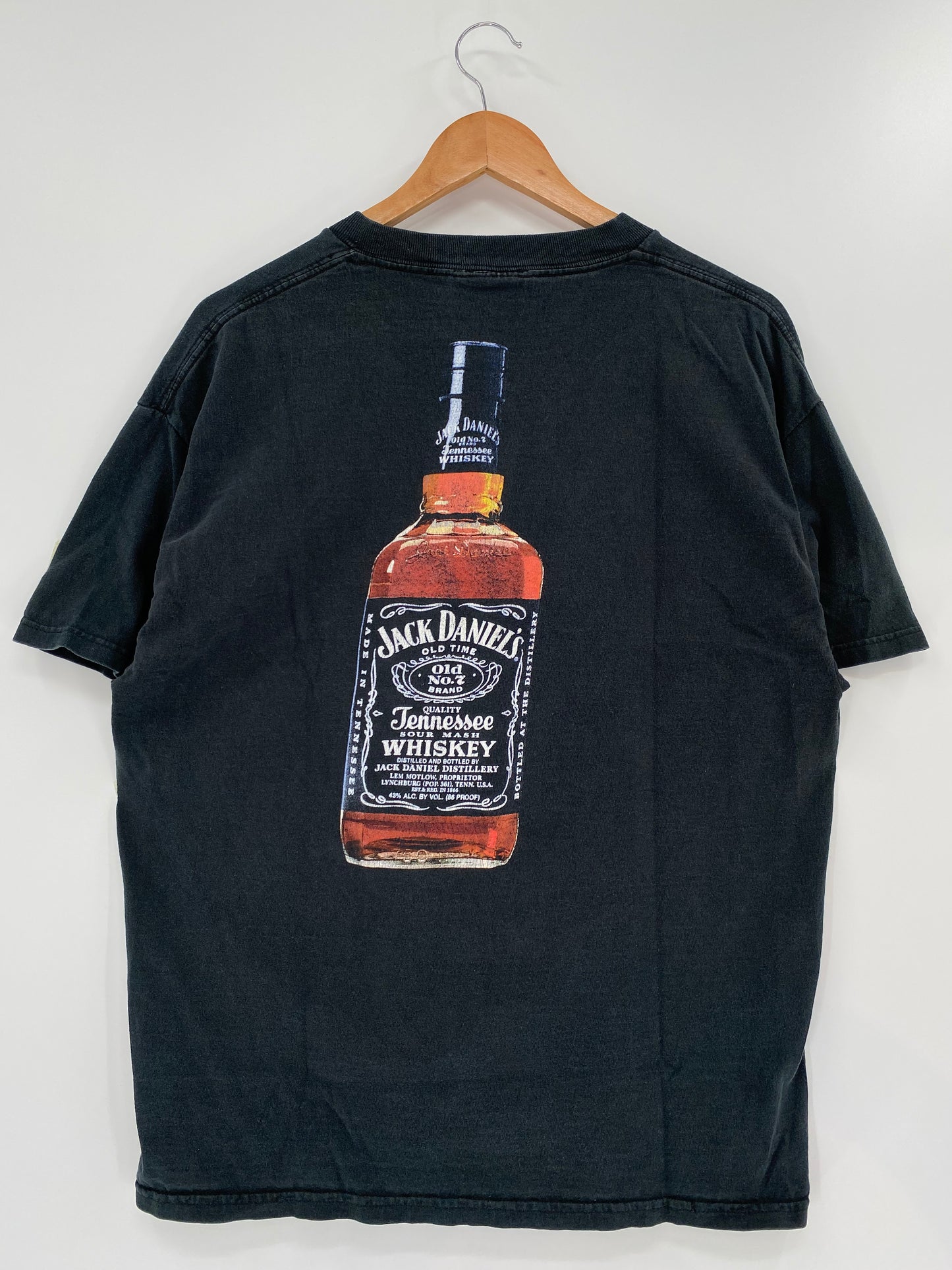 2005' JACK DANIEL'S Made in USA Size L Vintage T-Shirts / K1405