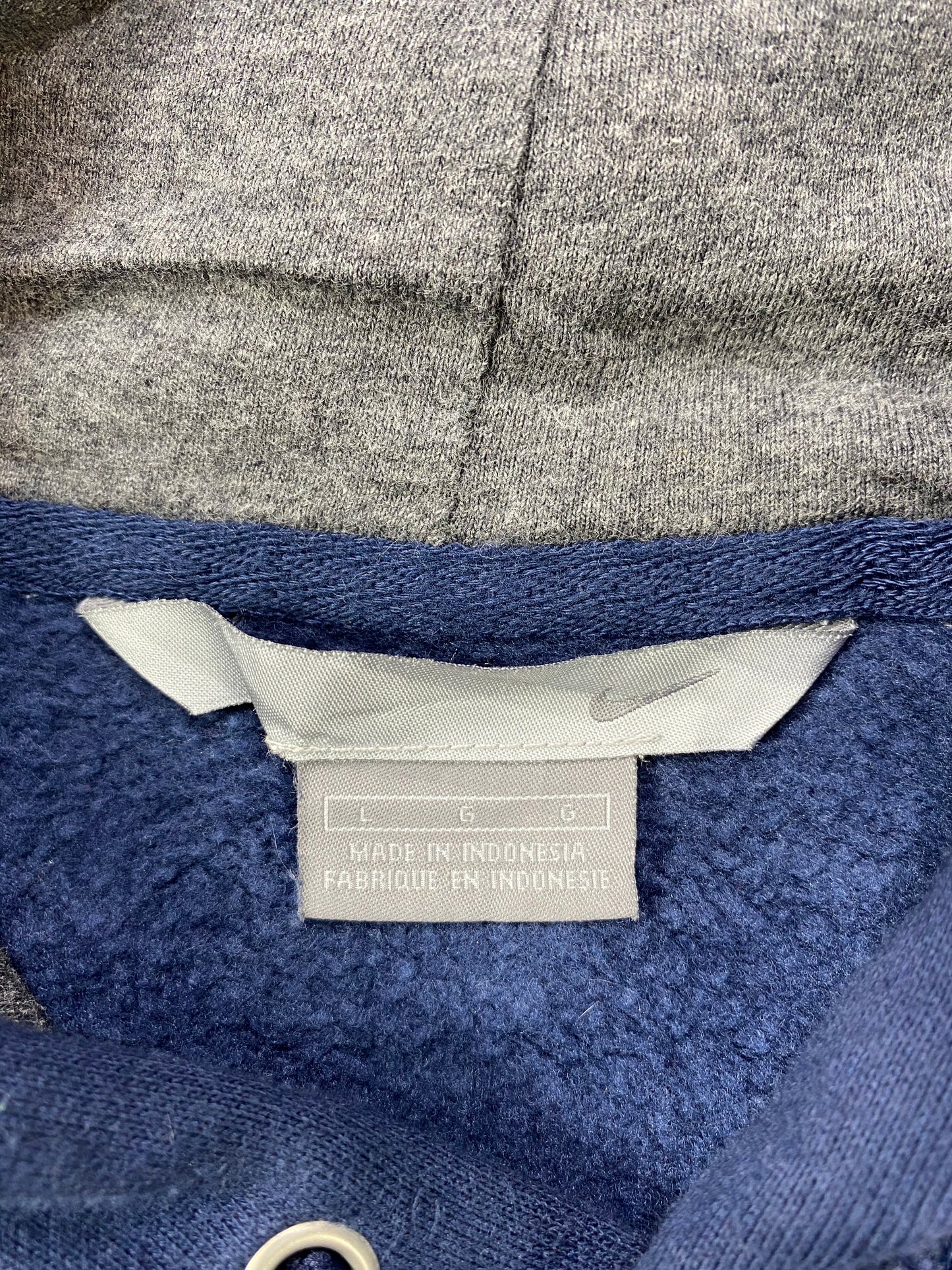 00' NIKE Size L Vintage Hoodie Sweat-shirt / 6304
