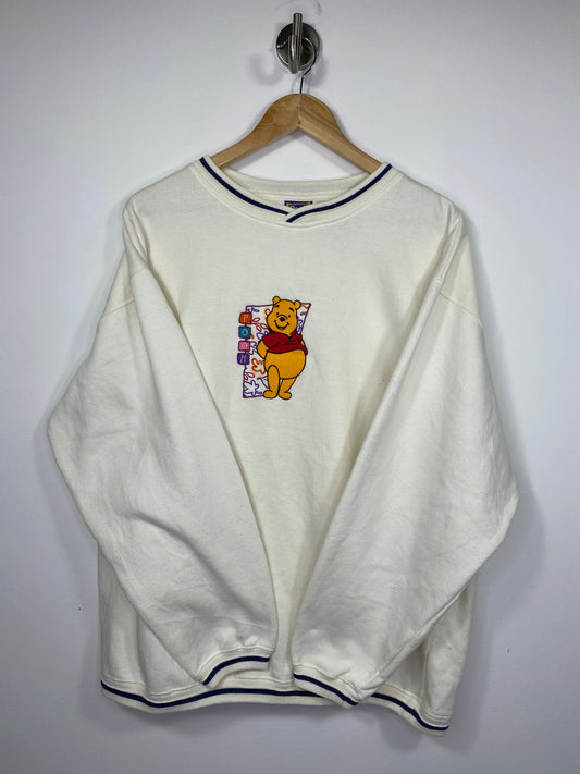 00’ Disney POOH Vintage Sweat-Shirt / 5082