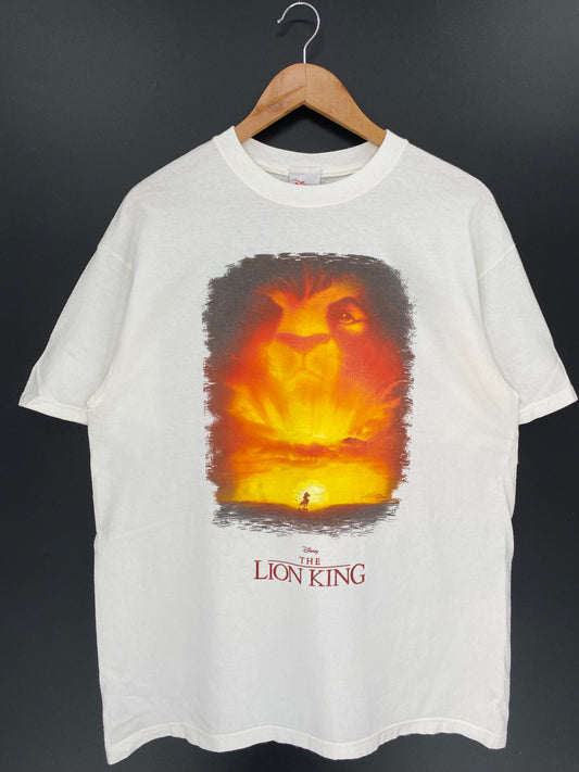00’ DISNEY THE LION KING Size L Vintage T-shirt / 9389