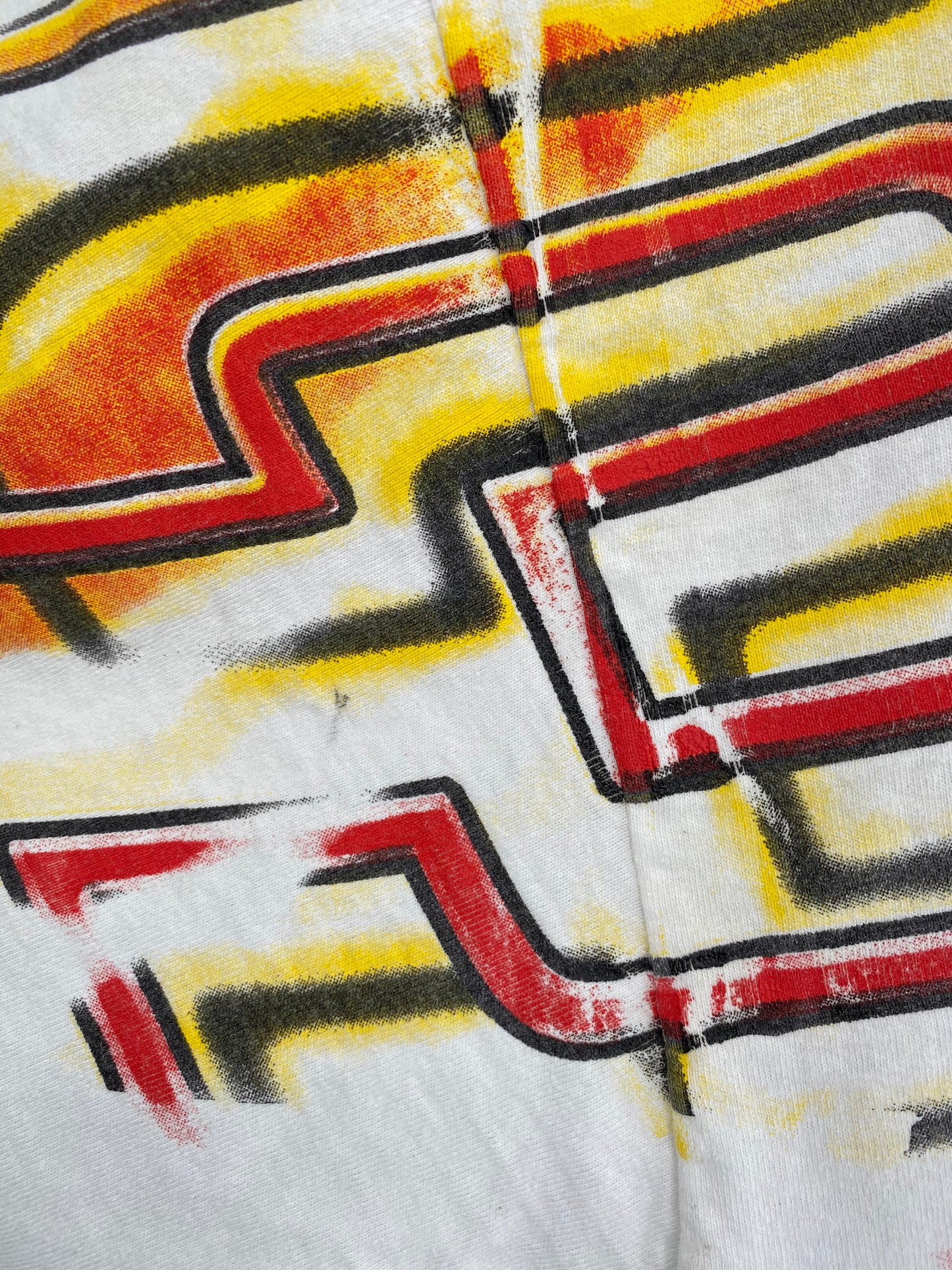 00’ NASCAR DALE EARNHARDT JR. Made in USA Size L Vintage Racing T-Shirt / 9123