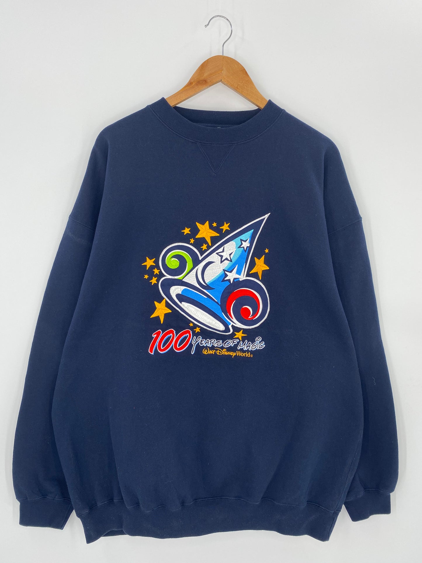 00’ Disney 100 years anniversary Size XXL Vintage Sweat-shirt / 8405