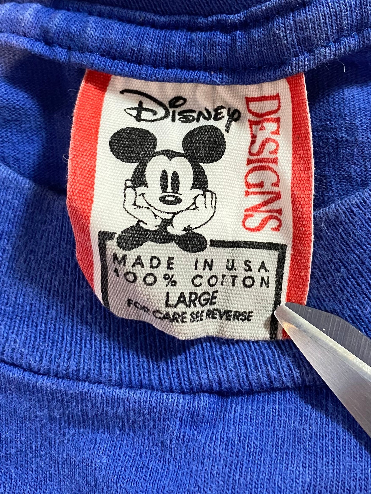 90's DISNEY TIGGER Made in USA Size L Vintage T-Shirt / K9483