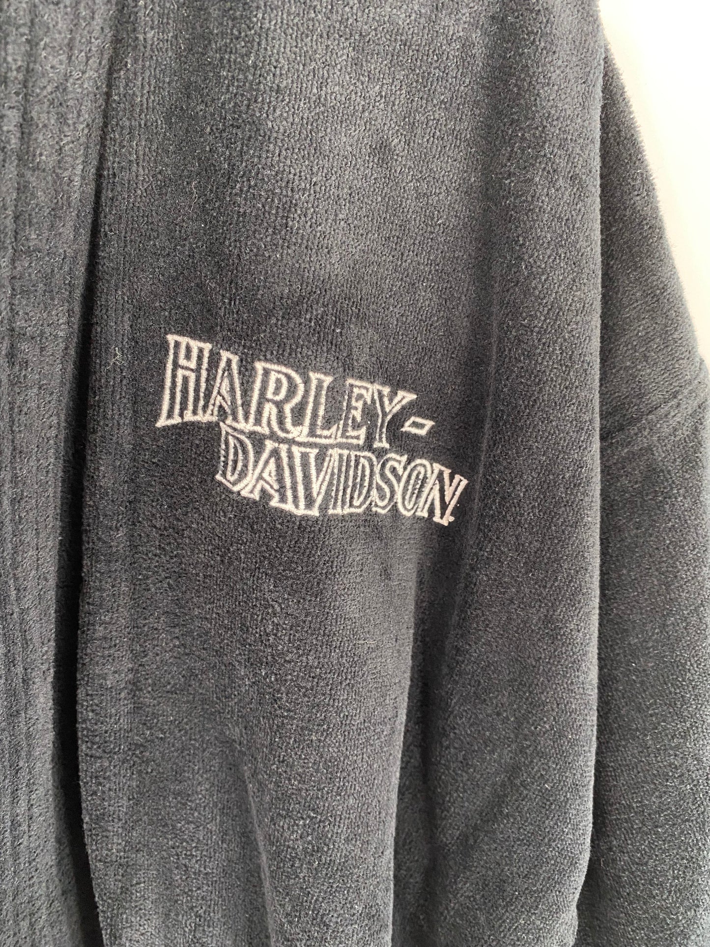 Vintage HARLEY DAVIDSON Size No tag (Approx.L-XXL) Bath robe / 9789