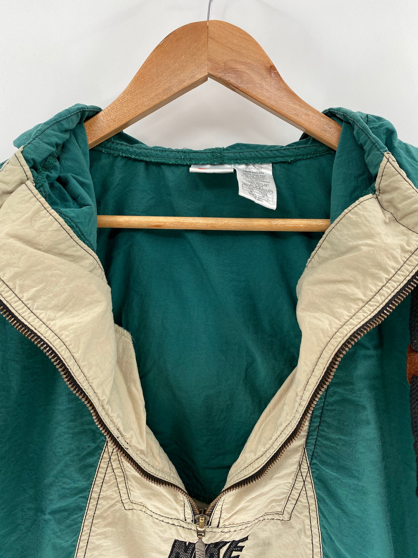 90’s NIKE Size M Vintage Hoodie Nylon Jacket / 8813