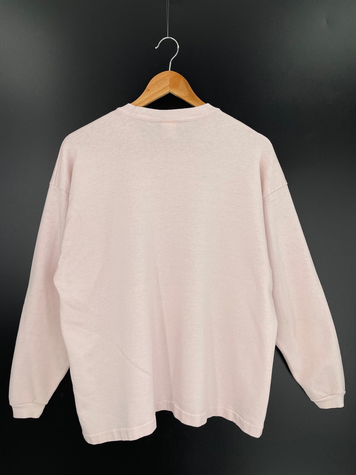 1990 GUESS NEW YORK IN -PARIS Made in USA Size Ladies One size (Approx.L) Sweat-shirt / A54