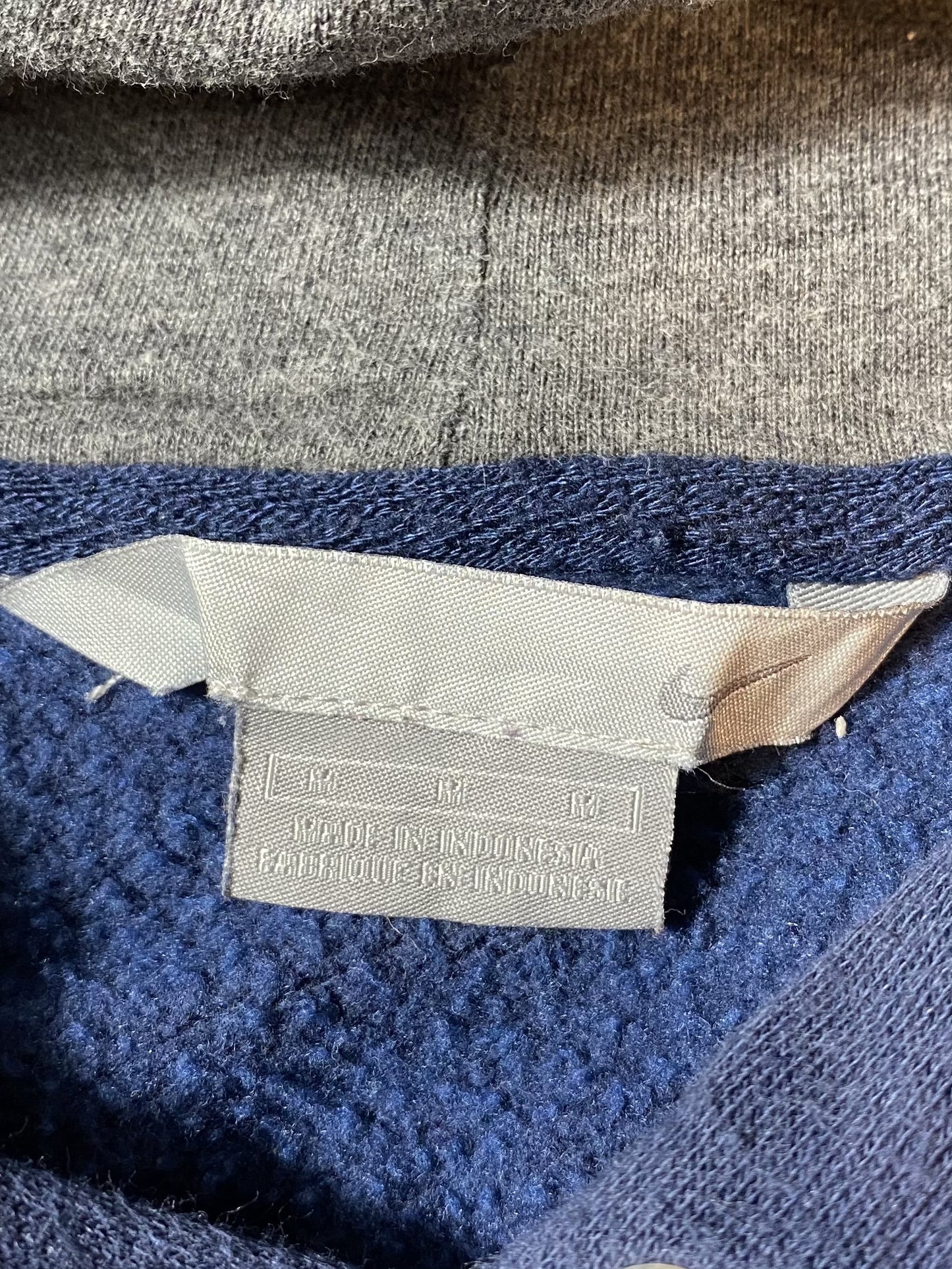 00’ NIKE MINI SWOOSH Size M Vintage Hoodie Sweat-shirt / K6515