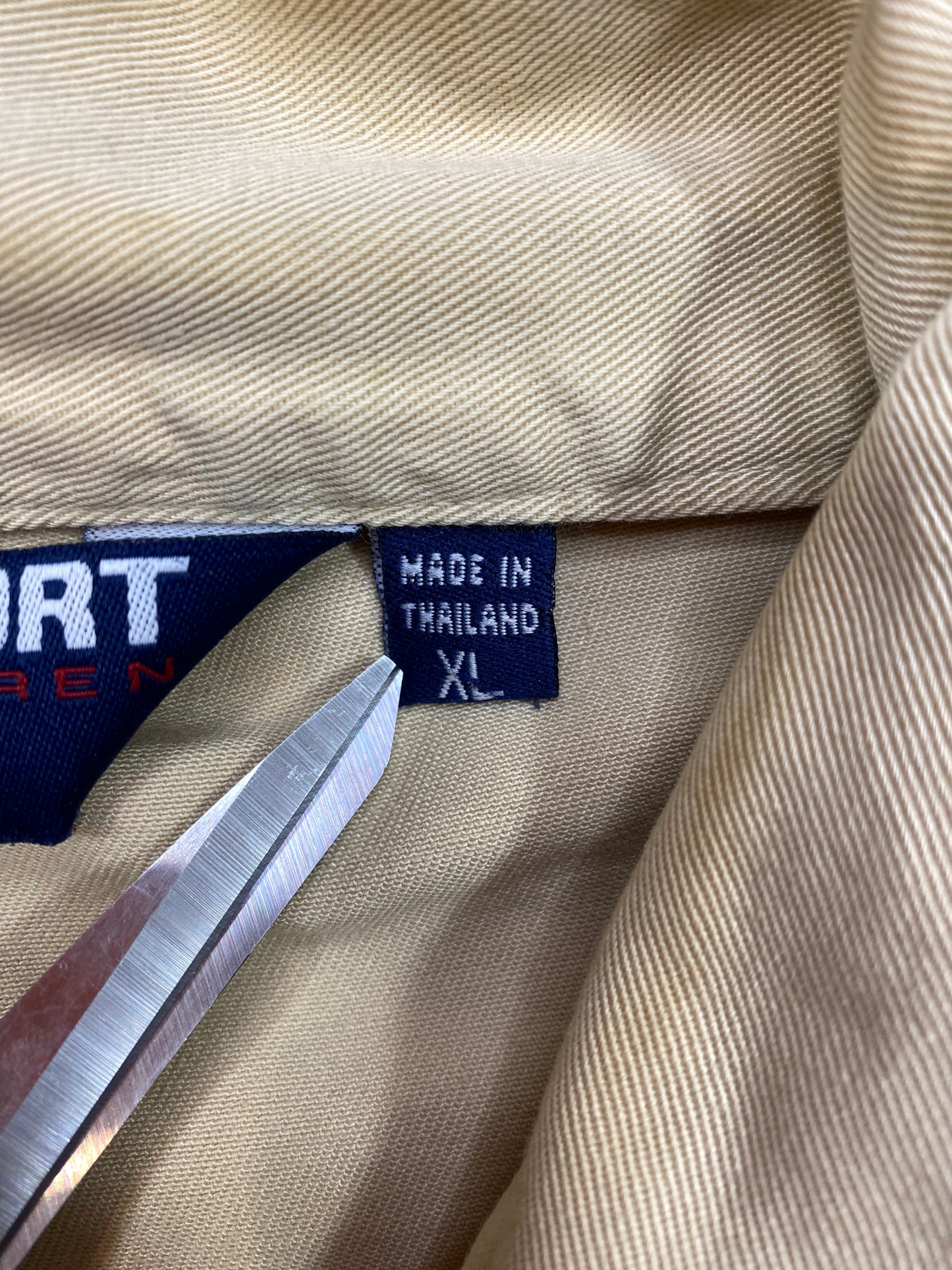 Vintage Polo Sports Zip-up Jacket / 4929