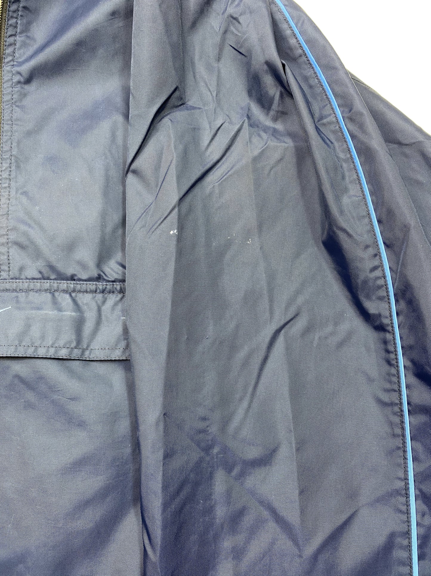 00' NIKE Half Zipper Size XXL Vintage Nylon Jacket / K5025