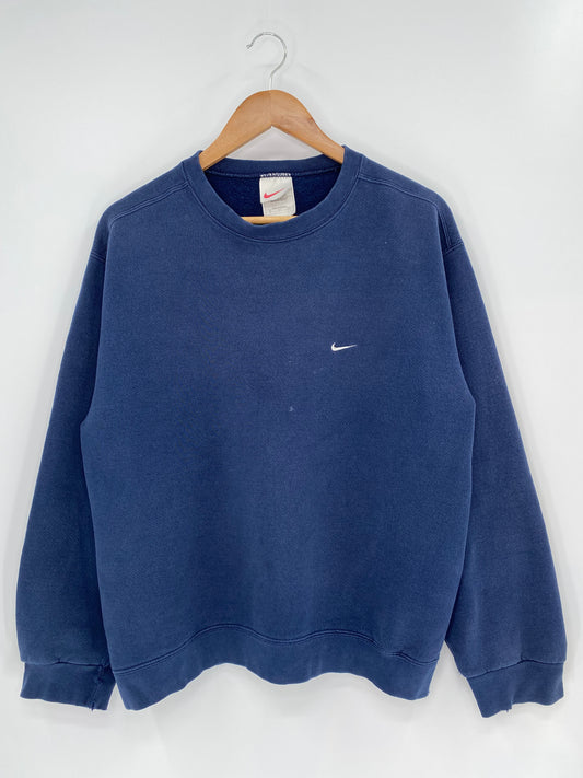90’s NIKE MINI SWOOSH Size M Vintage Sweat shirt / 9530