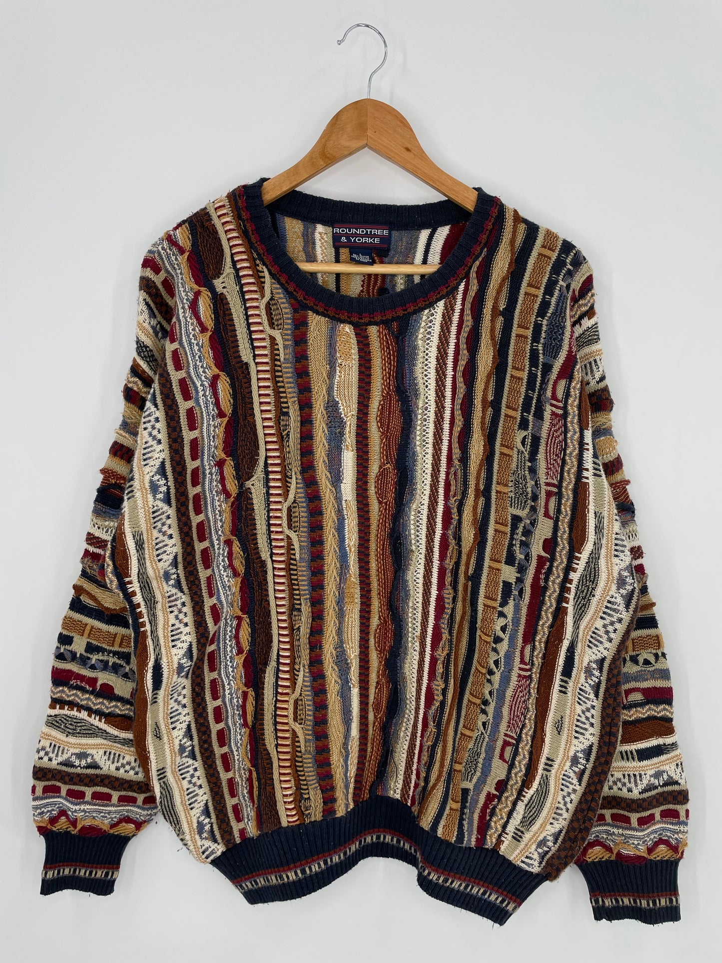 Vintage 3D COOGI- Style Size L Knit Sweater / K1001