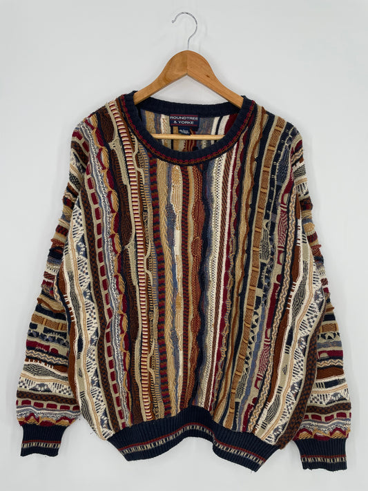 Vintage 3D COOGI- Style Size L Knit Sweater / K1001