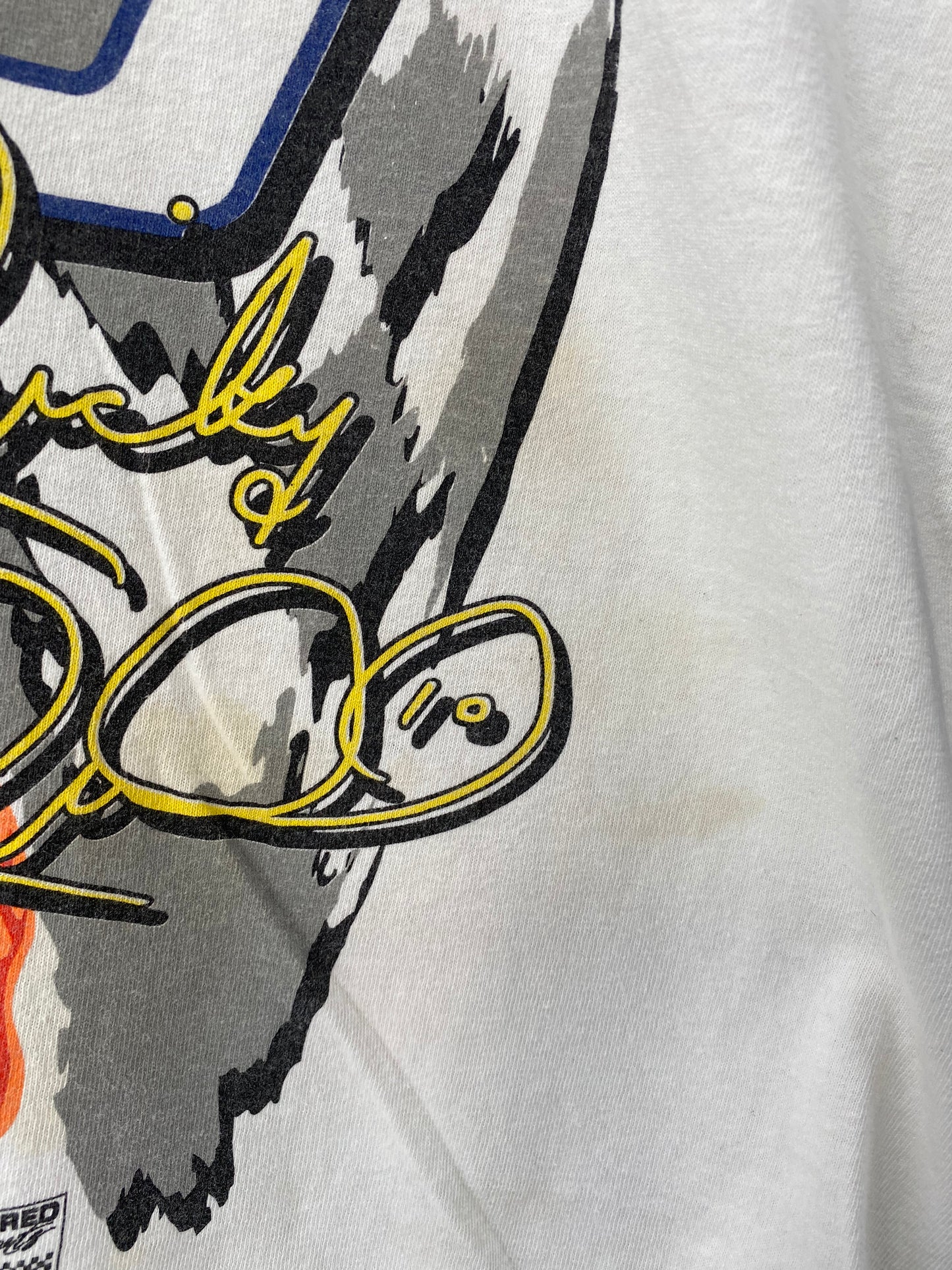 Vintage RICKY RUDD No Tag Approx Size L Racing T-Shirt / K1578