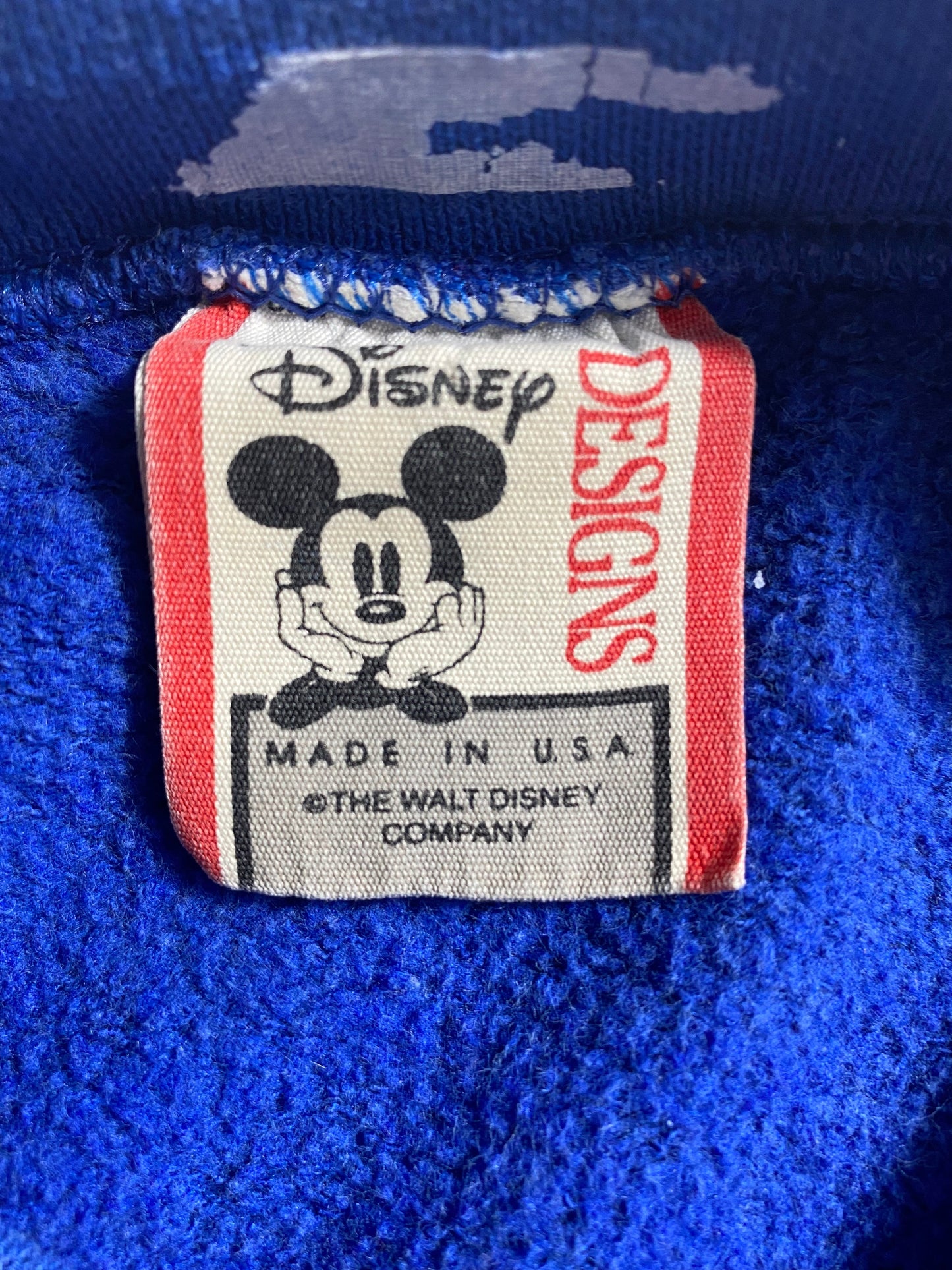 .90's DISNEY MICKEY Made in USA Size XXL Vintage Sweat-shirt / A6462