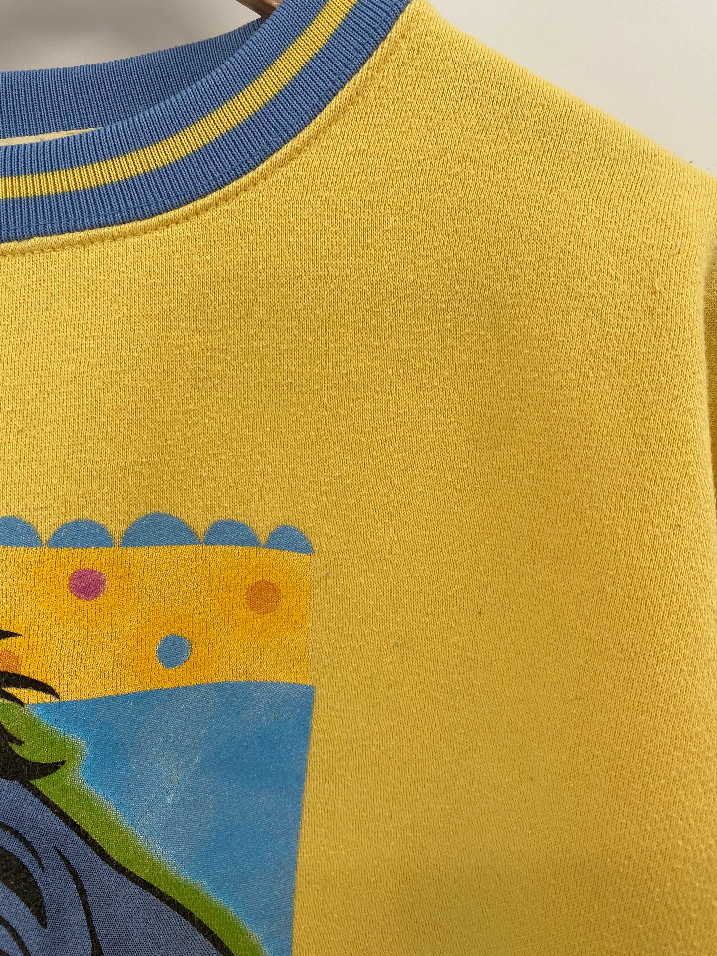 00’ DISNEY EEYORE Size No tag (Approx.M) Vintage Sweat-shirt / K2831