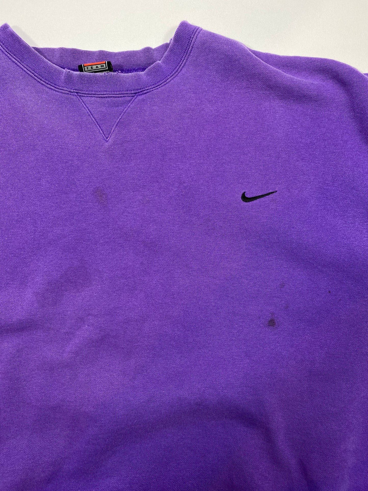 90’s NIKE Mini Swoosh Size XL Vintage Sweat-Shirt / 5310