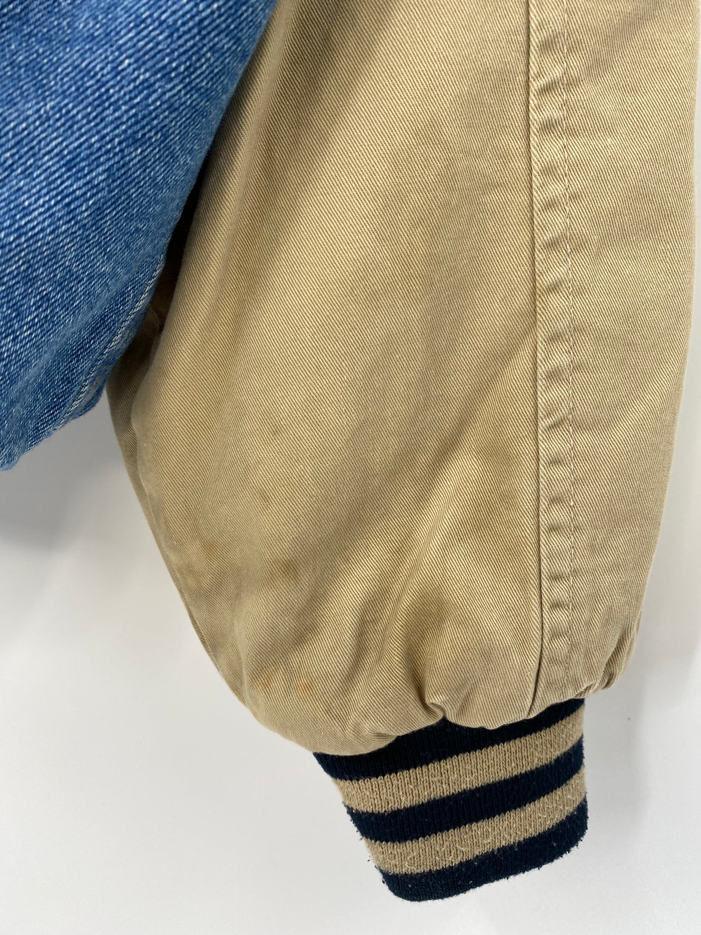 00’ WINNIE THE POOH Size S Vintage Denim Jacket  / K3676