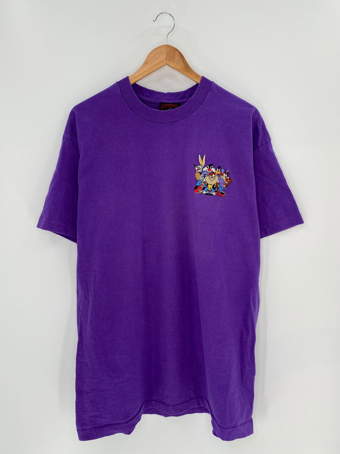 1995 LOONEY TUNES Made in USA Size XL Vintage T-Shirt / K7110