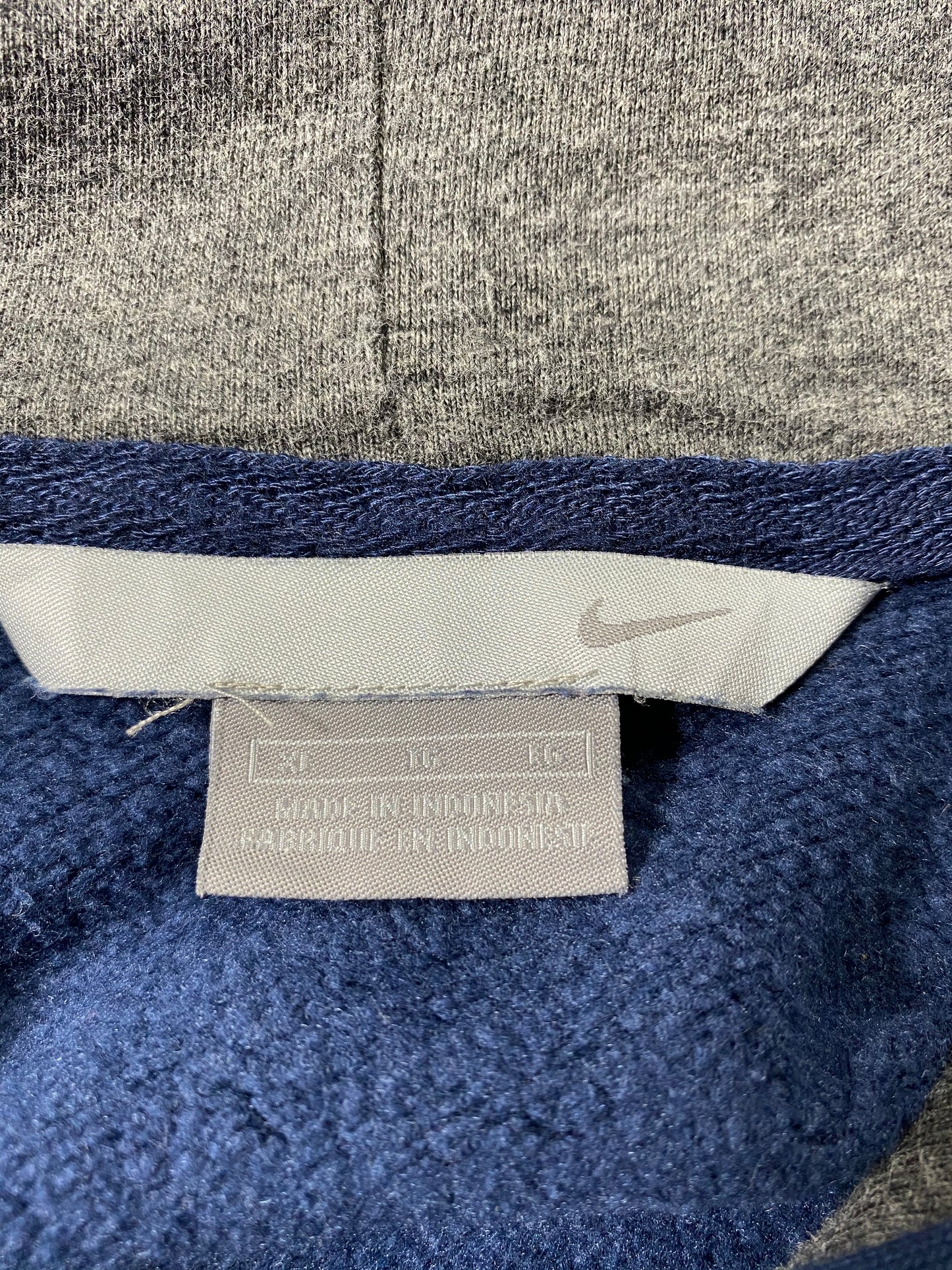 00’ NIKE Size XL Vintage Hoodie Sweat-shirt / 6667