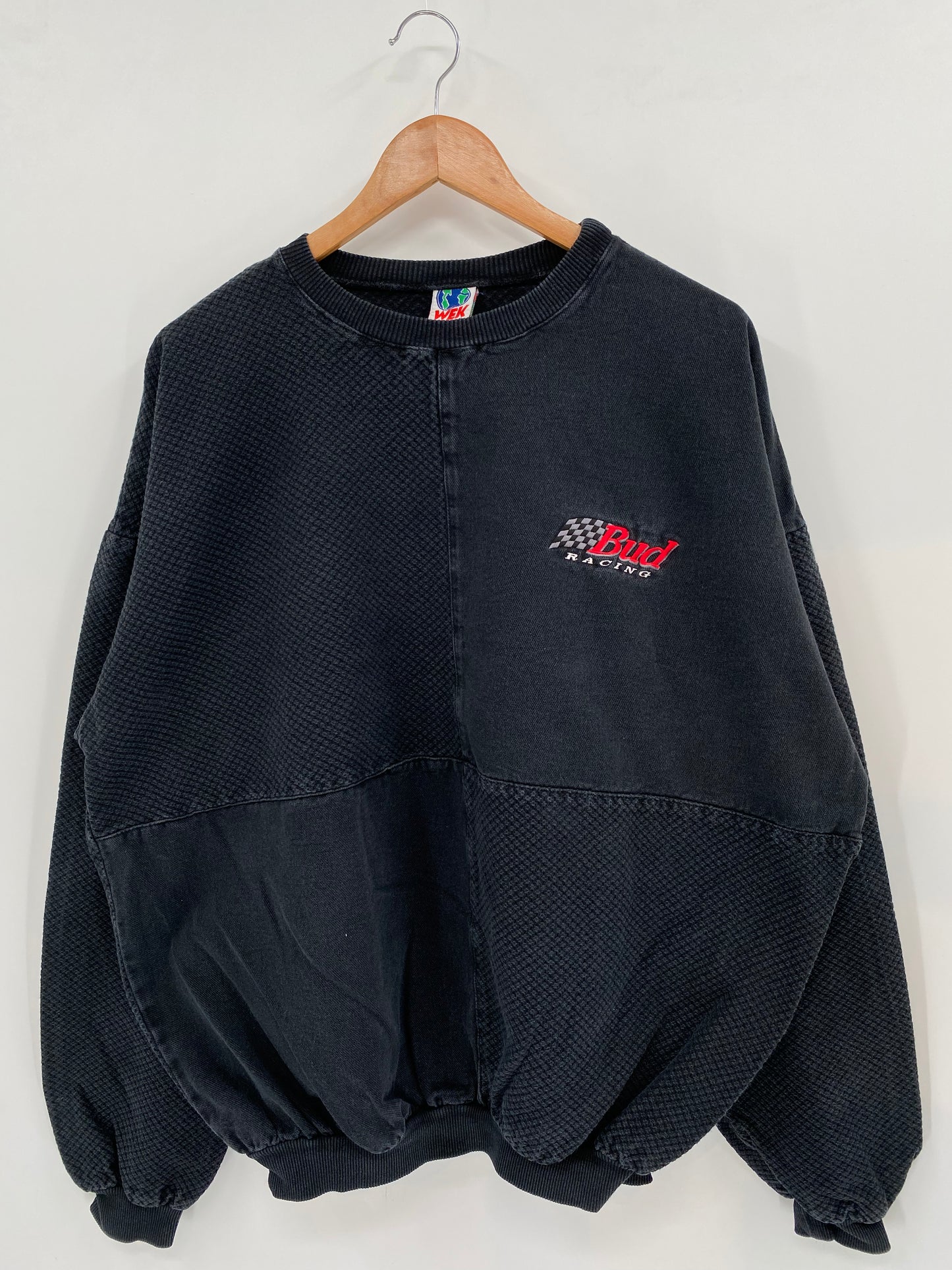 90’s BUD RACING No tag (Approx. Size XXL) Racing Sweat-Shirts / K2621