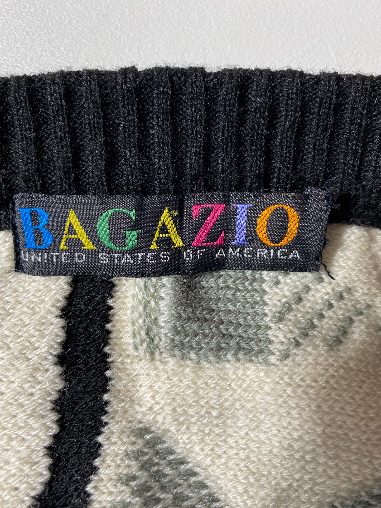 Vintage 3D COOGI- Style Size No Tag (Approx.XL) Knit Sweater / K3475