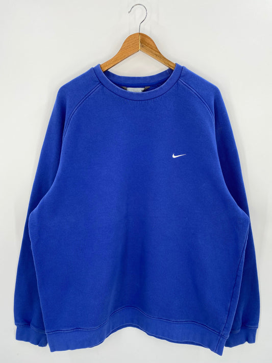 00’ NIKE MINI SWOOSH Size XXL Vintage Sweat-shirt / K8192