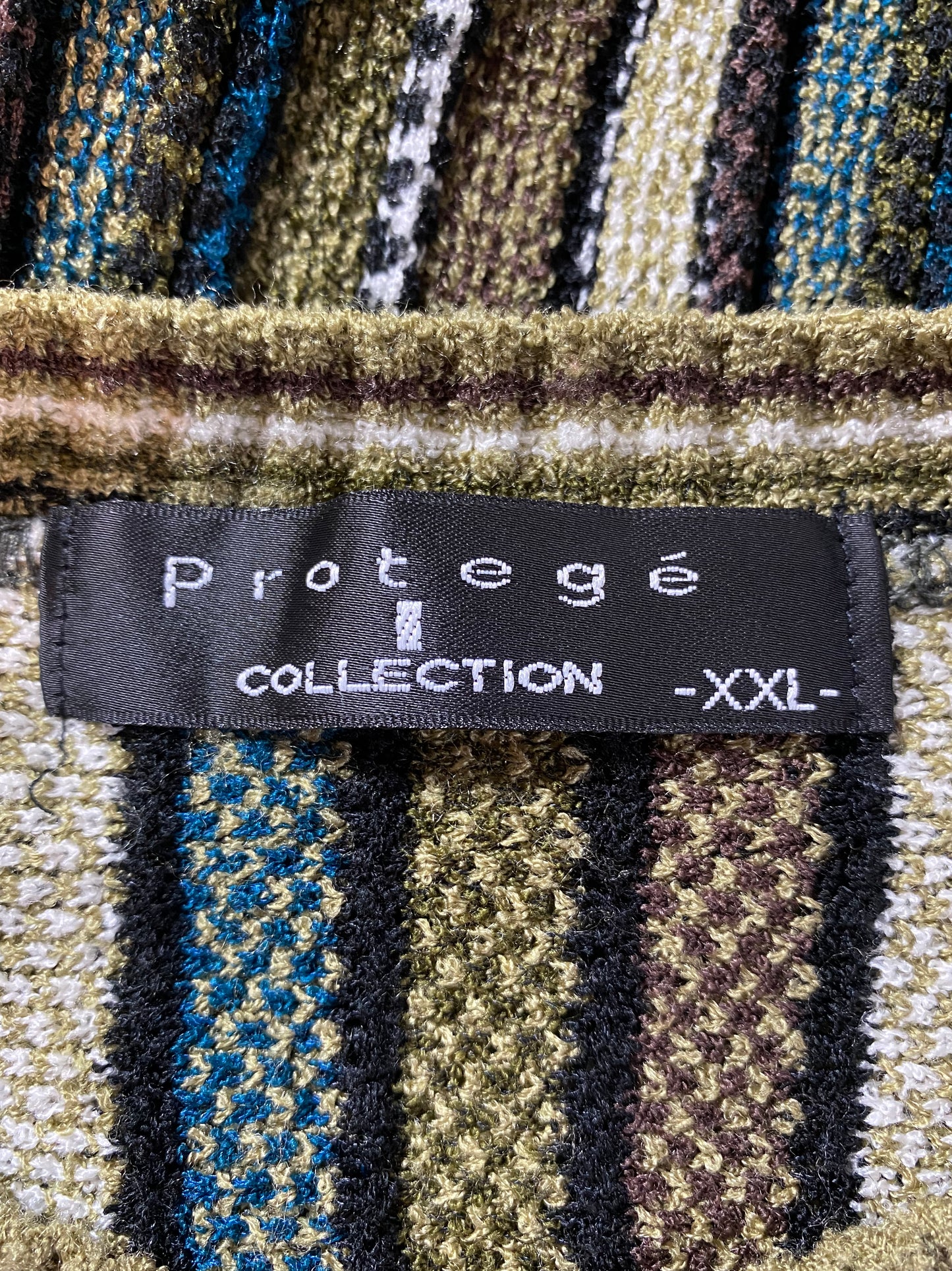 Vintage 3D COOGI- Style Size XXL Knit Sweater / K1686