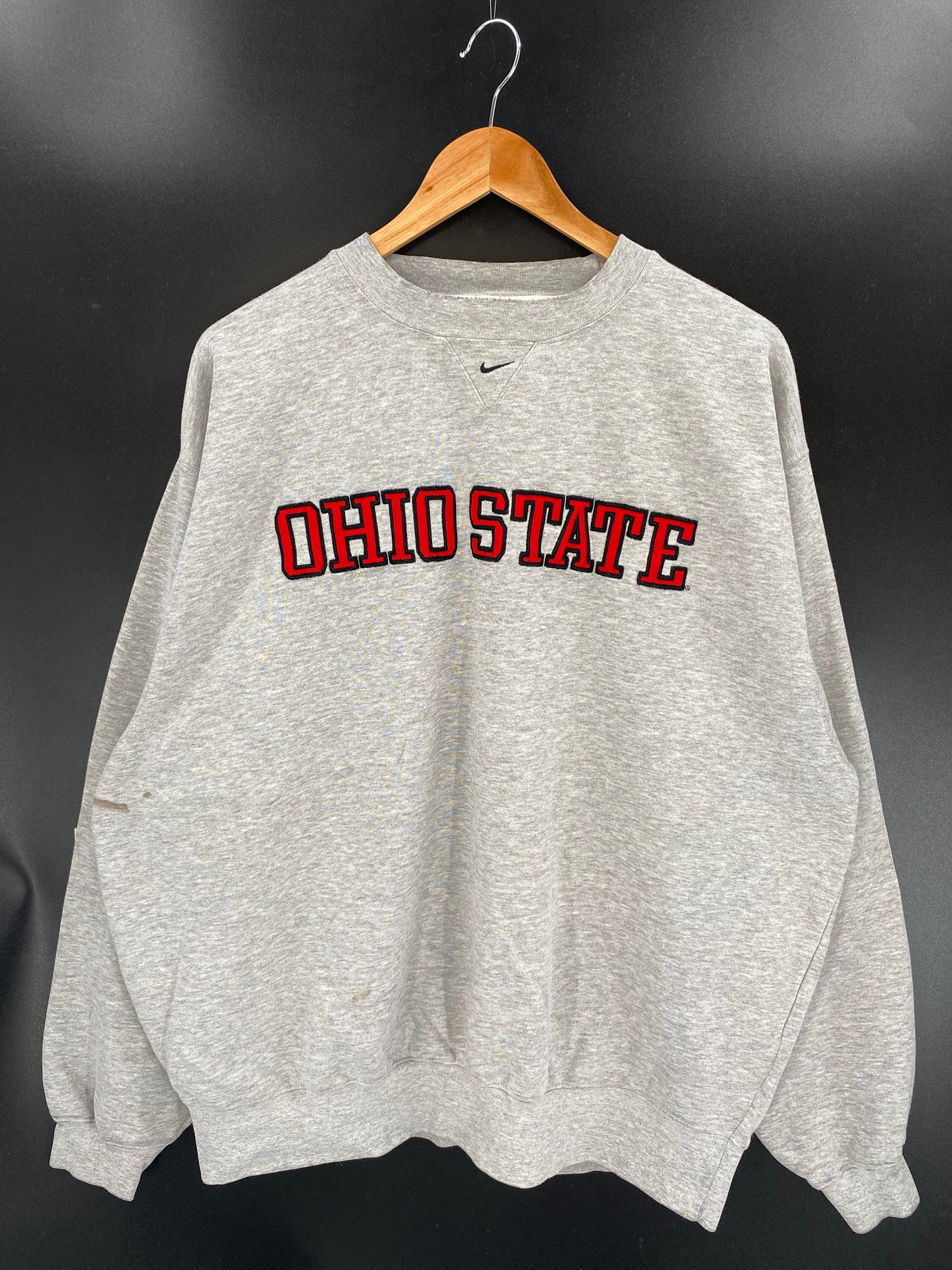00' NIKE OHIO STATE Size XL Vintage Sweat-Shirt / K3347