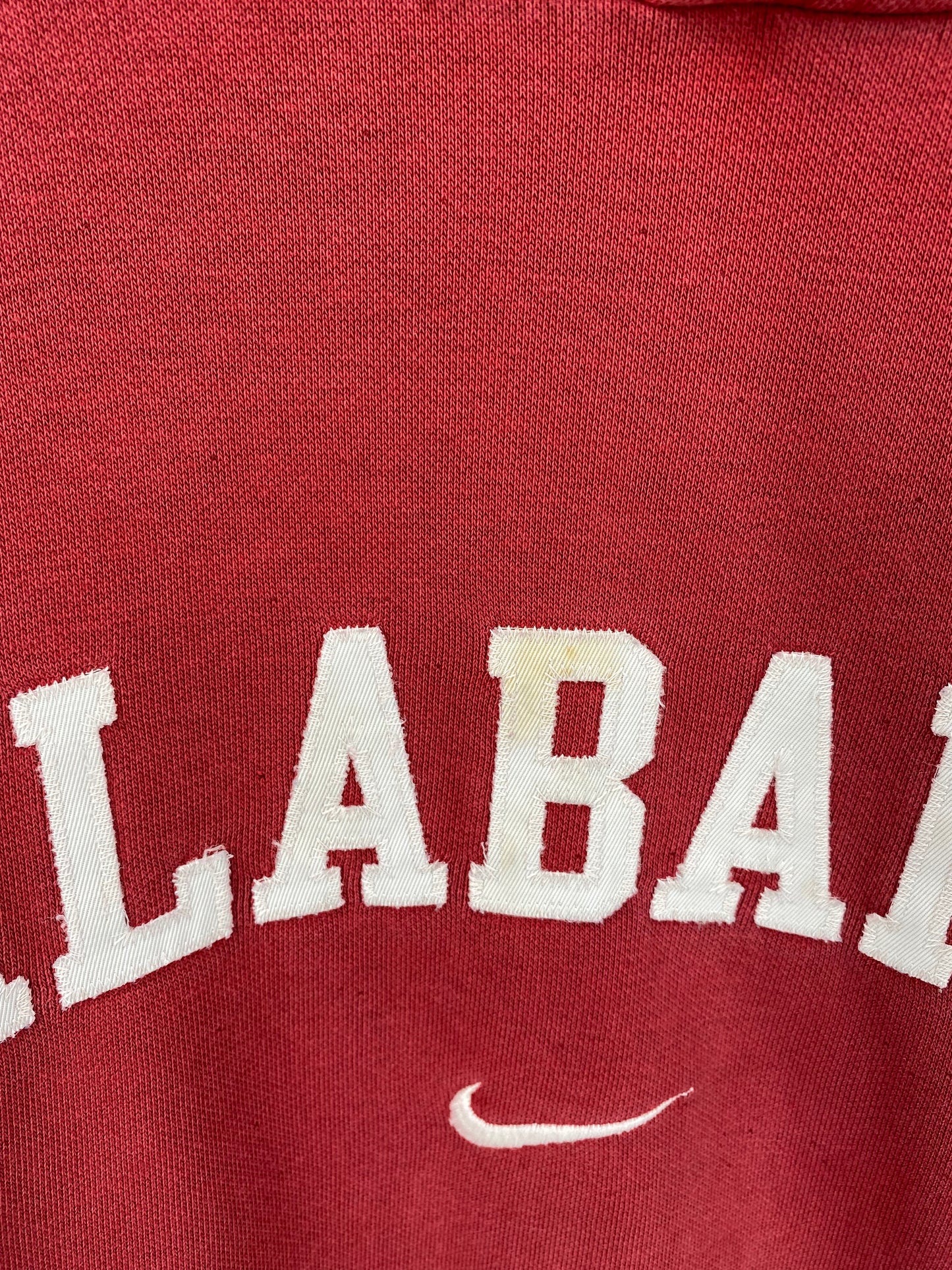 00' NIKE ALABAMA Made in USA Size L Vintage Hoodie Sweat-Shirt / K3733