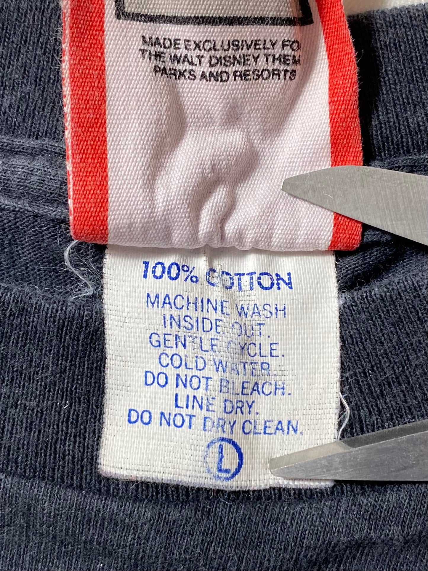 90’s WALT DISNEY WORLD Made in USA Size L Vintage T-Shirt / 8632