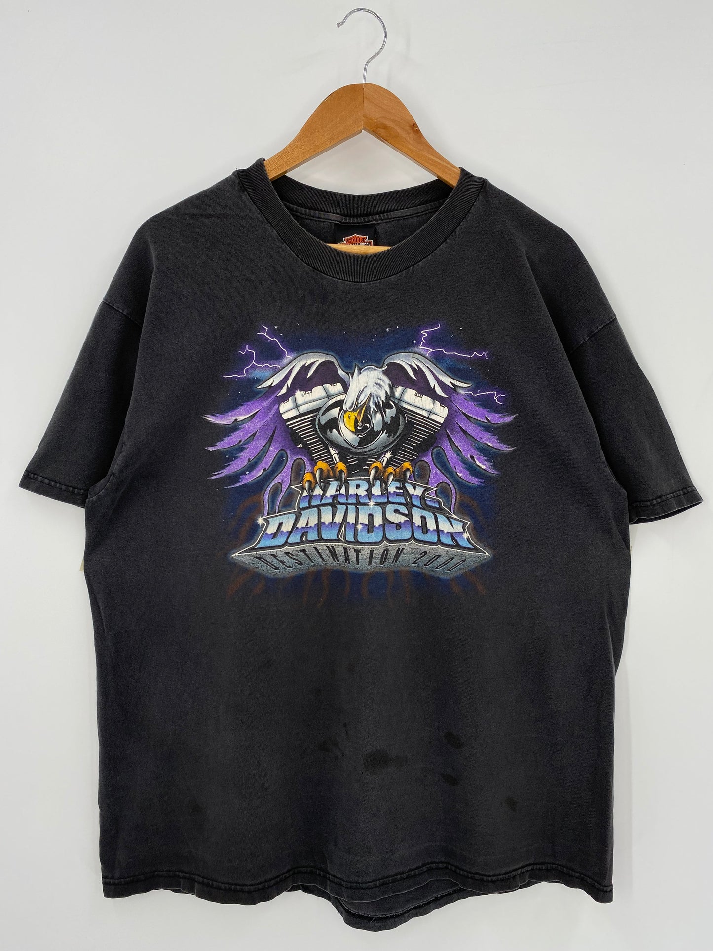 1999 HARLEY DAVIDSON Made in USA Size XL Vintage T-shirt / A5716
