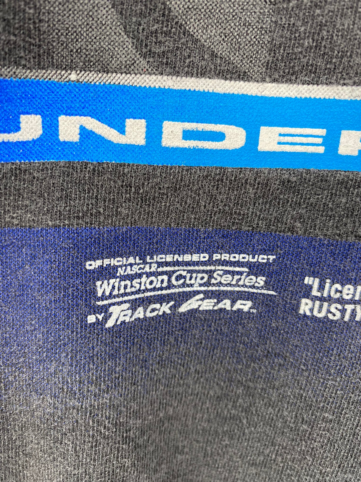 Vintage NASCAR RUSTY WALLACE Made in USA Size XL Racing T-shirt / K3008