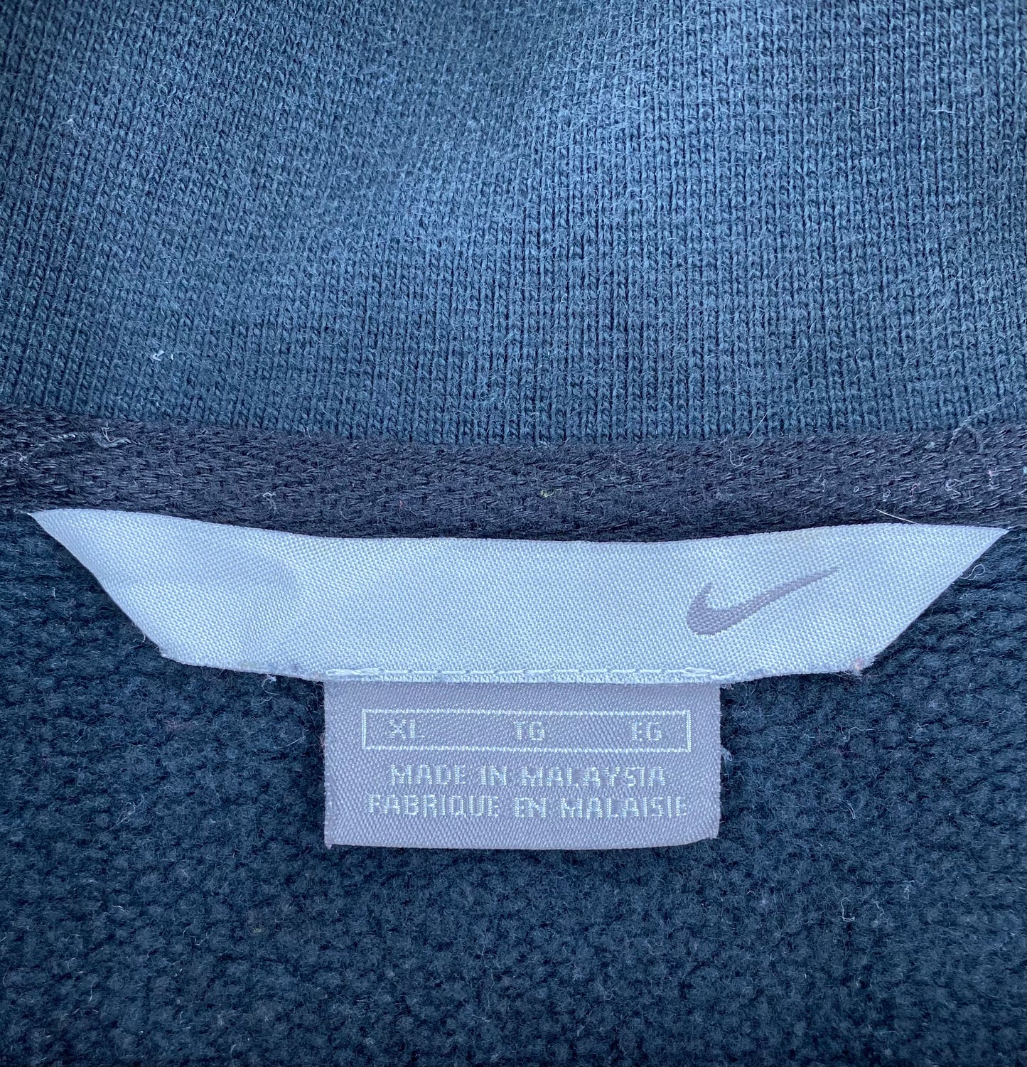 00’ NIKE Size XL Vintage Half-zip Sweat-shirt / 7229