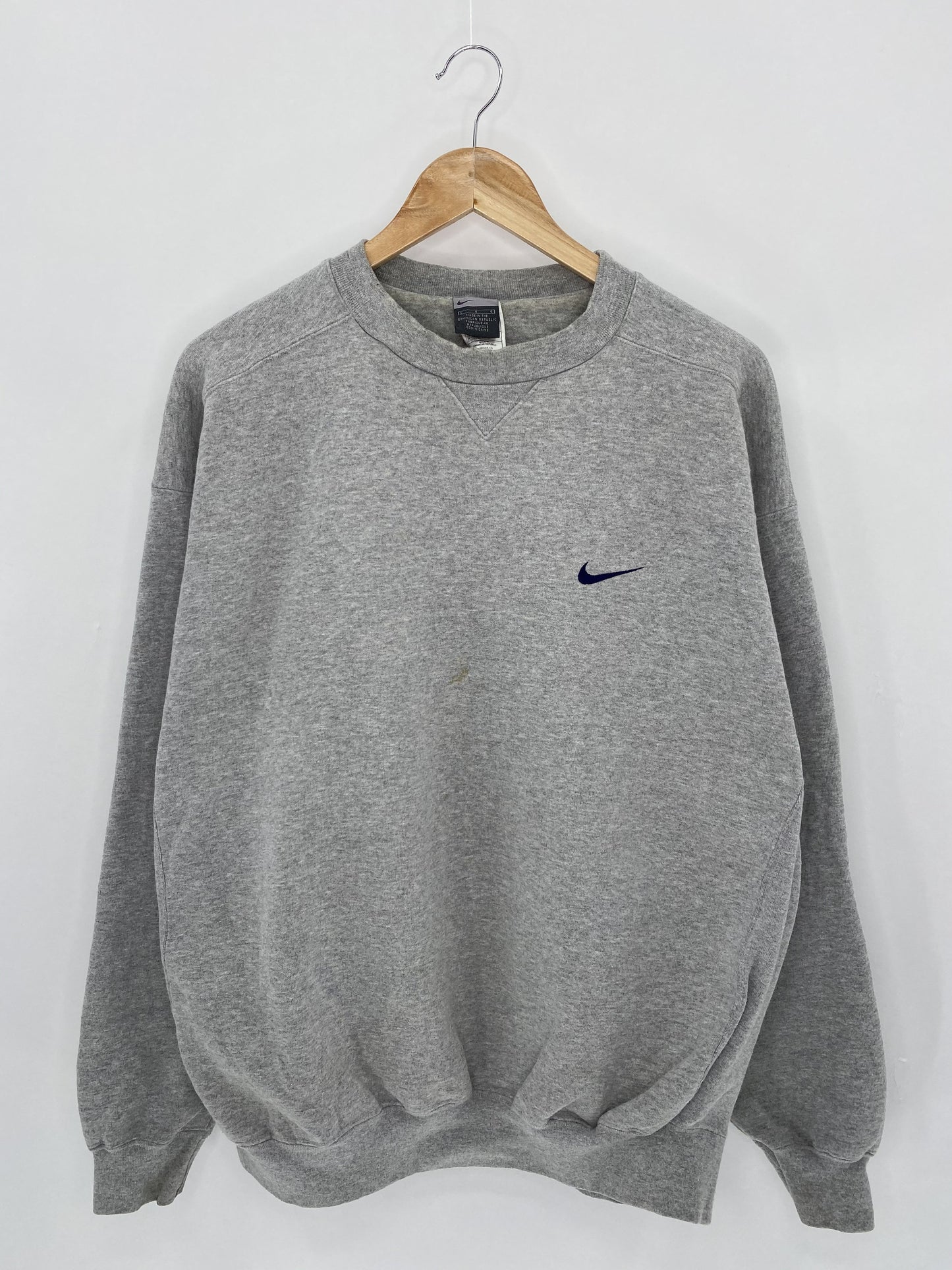 00' NIKE Mini Swoosh Size L Vintage Sweat-shirt/ K5201