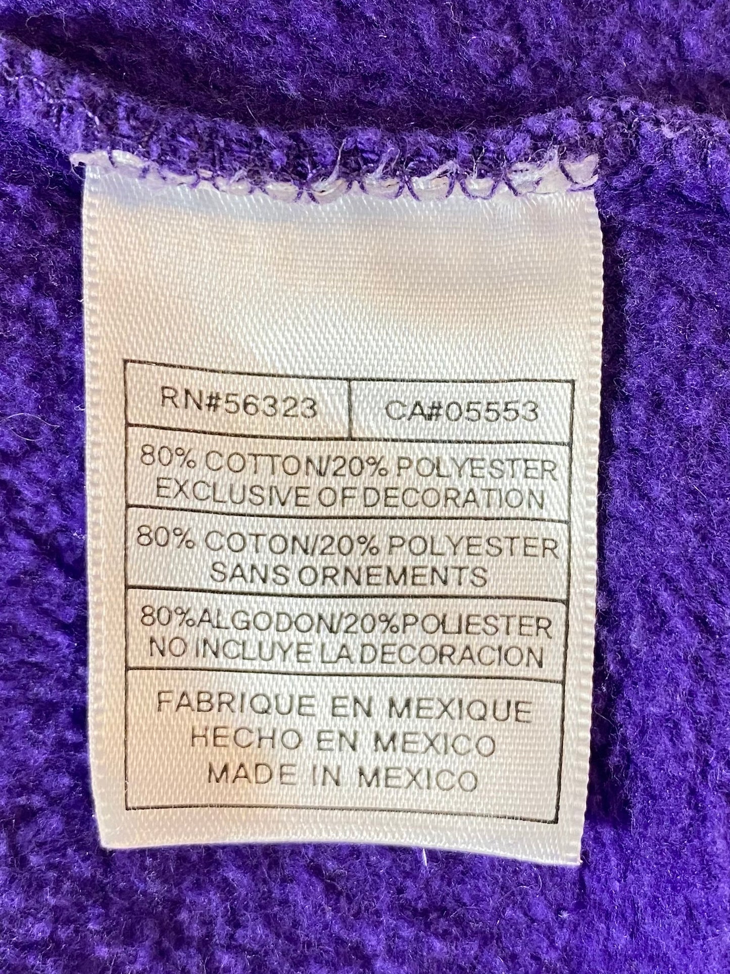 90’s NIKE LSU Size M Vintage Hoodie Sweat-shirt / 7910