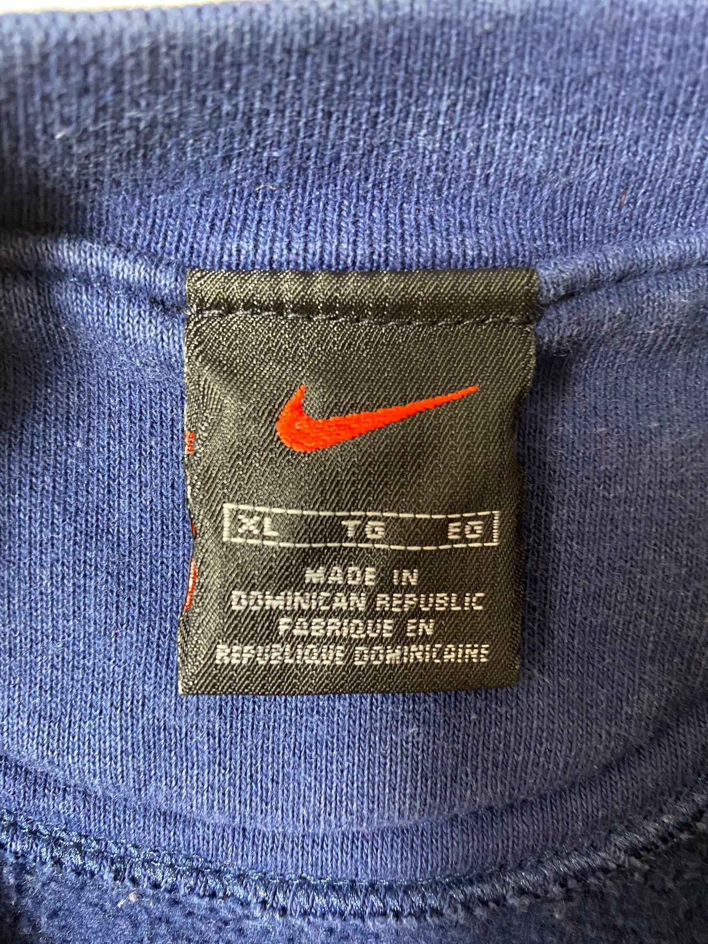 00’ NIKE ILLINOIS Size XL Vintage College Sweat-Shirts / A4482