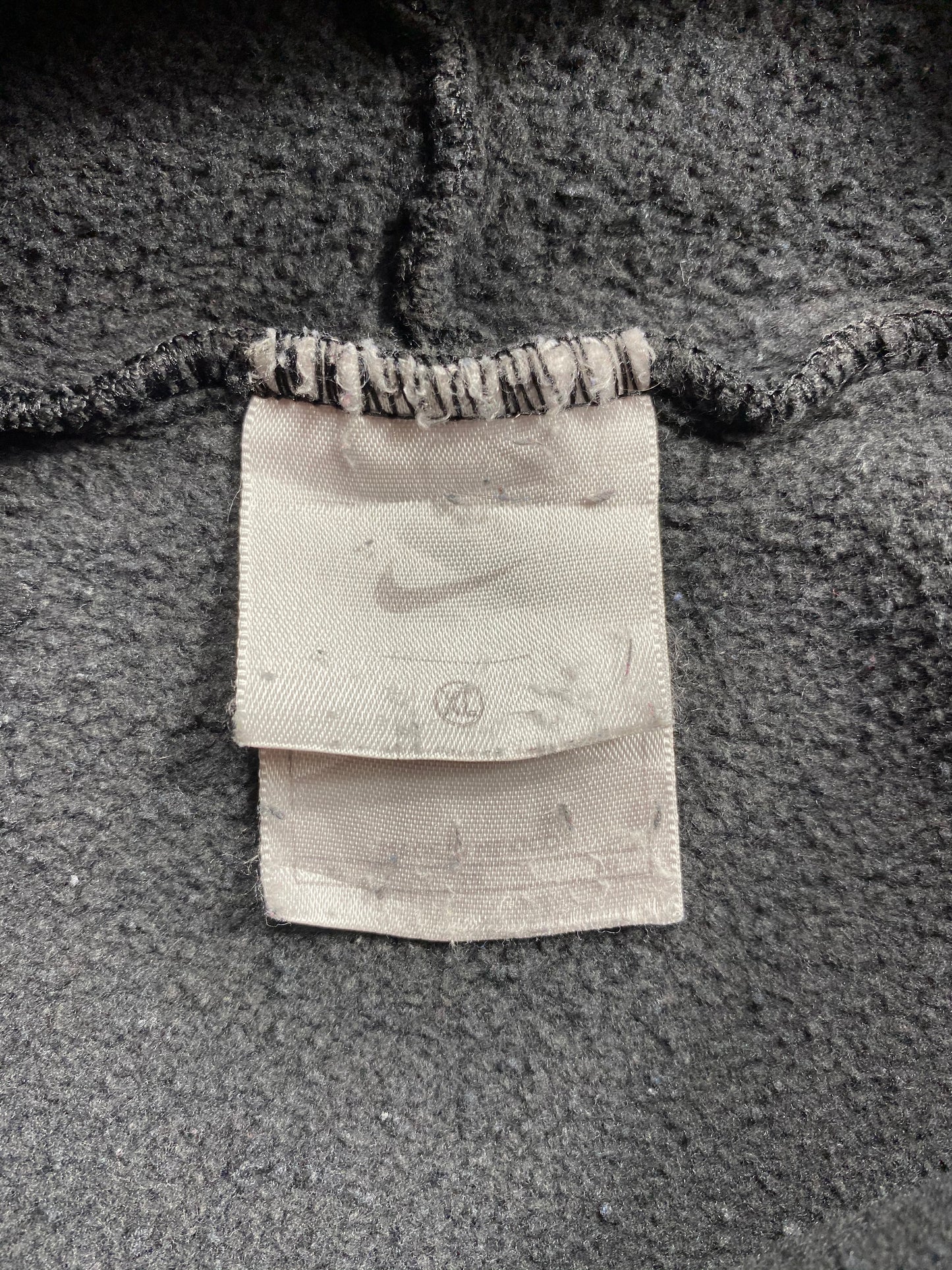 90’s NIKE Center Swoosh Faded Size XL Vintage Hoodie Sweat-shirt / 6763